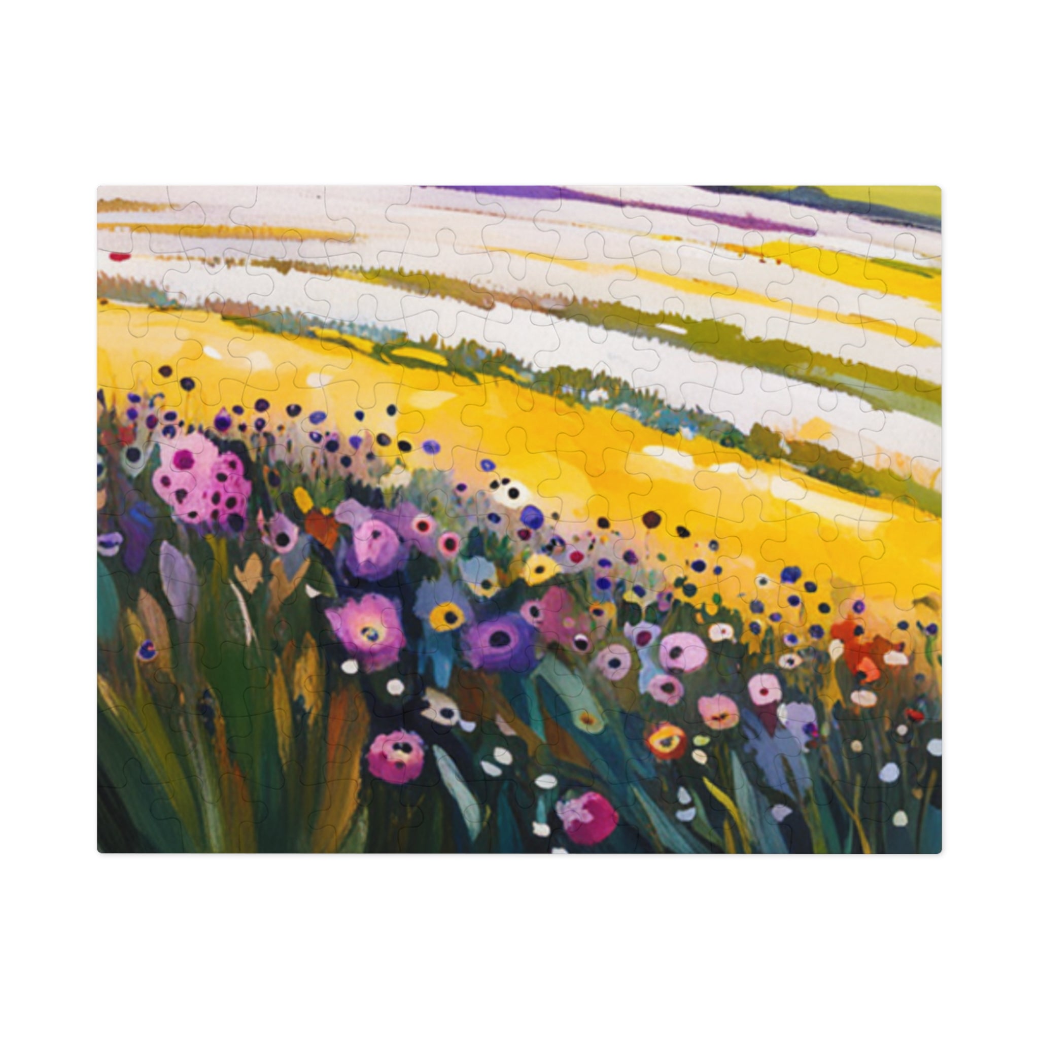 Field of Flower Jigsaw Puzzle (30, 110, 252, 500,1000-Piece)