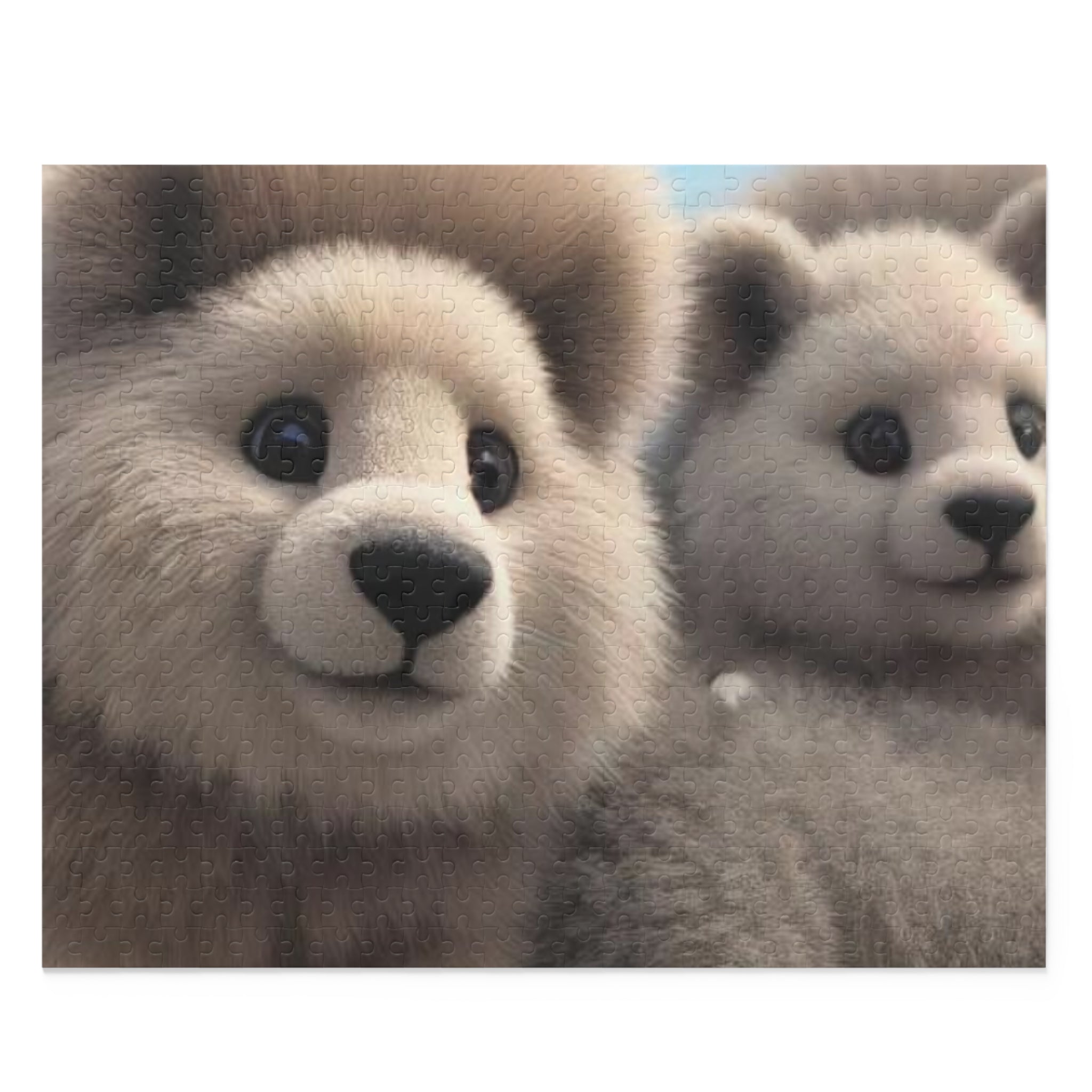 Fluffy Lion Critter Puzzle