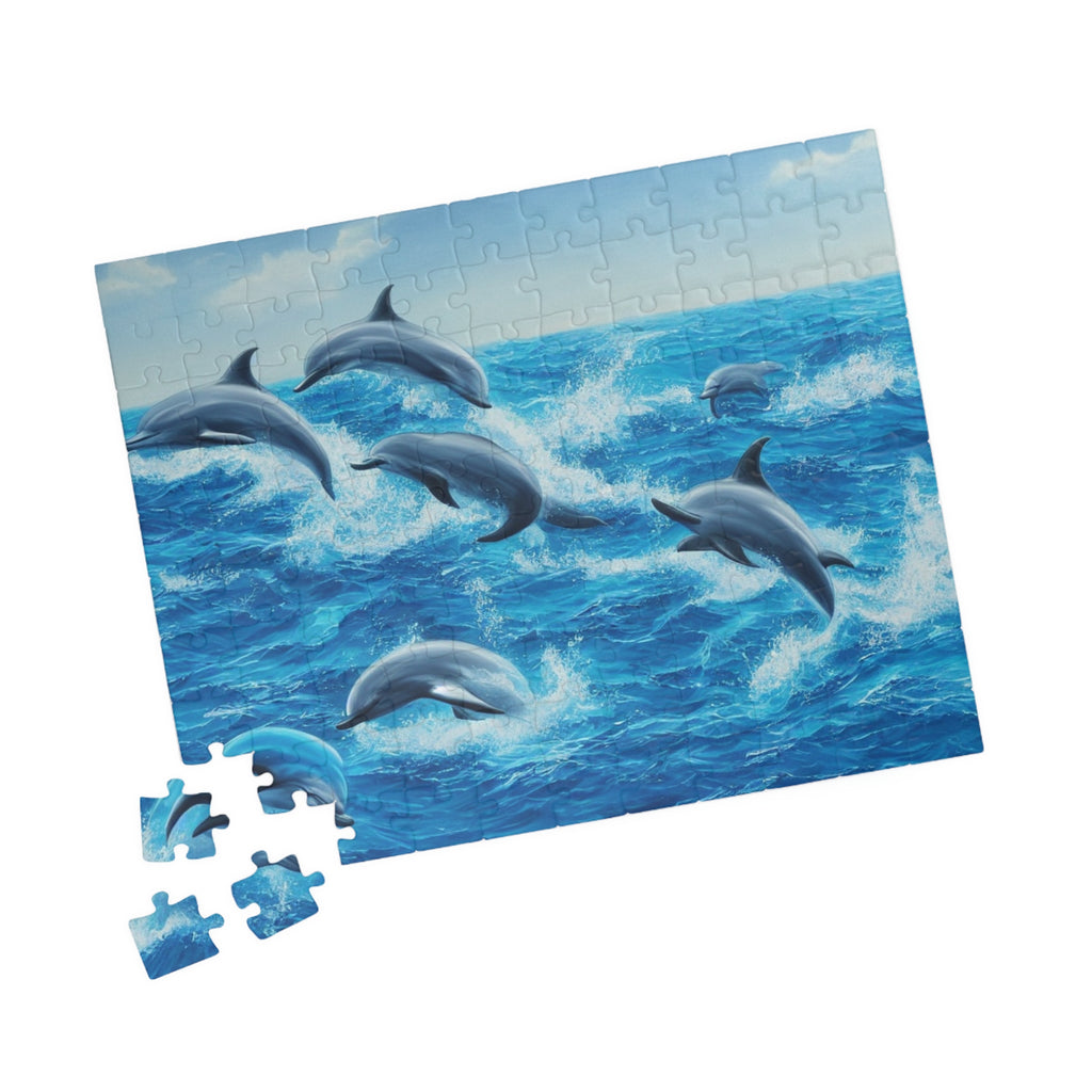 Dolphin Ocean Jigsaw Puzzle —