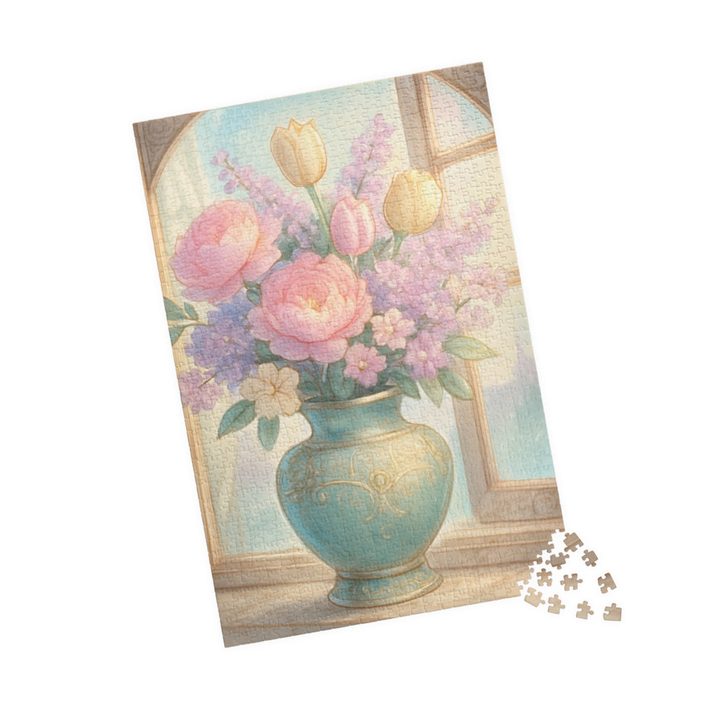 Floral Window Bouquet Puzzle —