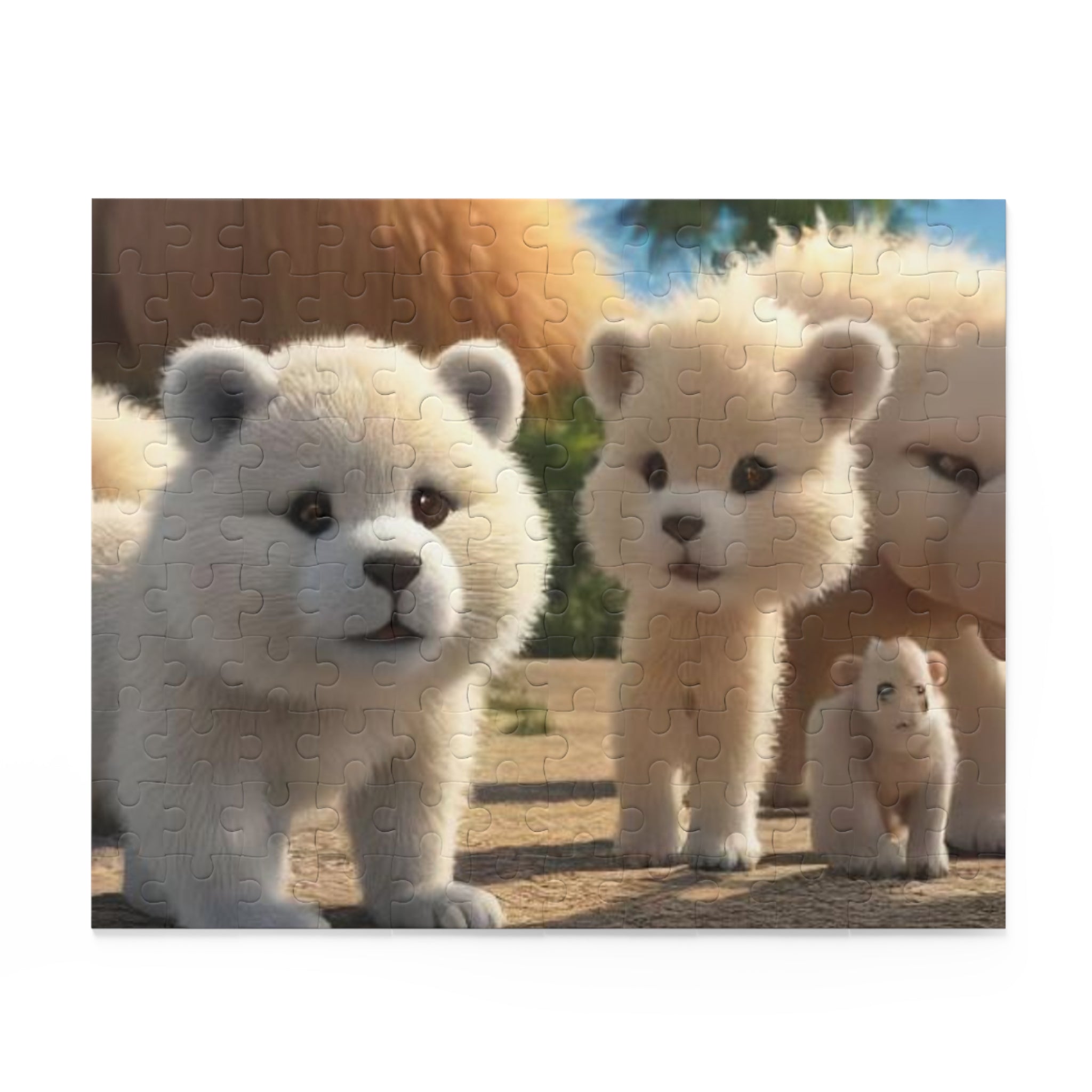 Fluffy Carton Critter Puzzle