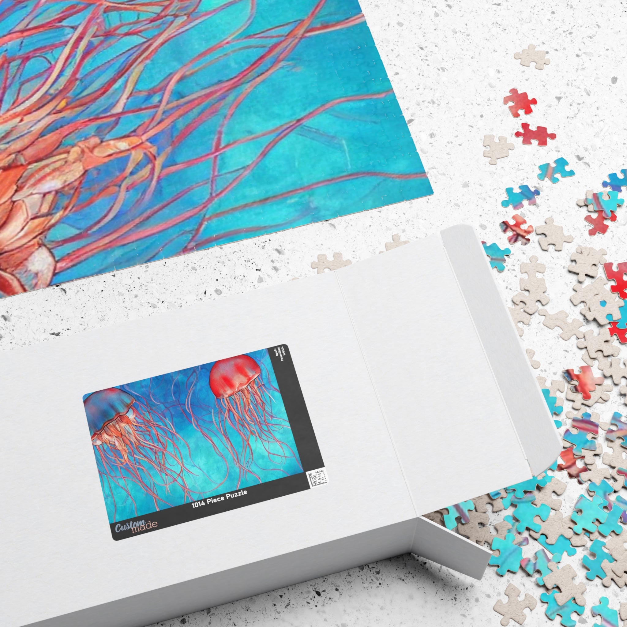Vibrant Jellyfish Puzzle