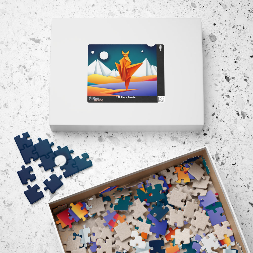 Children's Origami Animals Puzzle