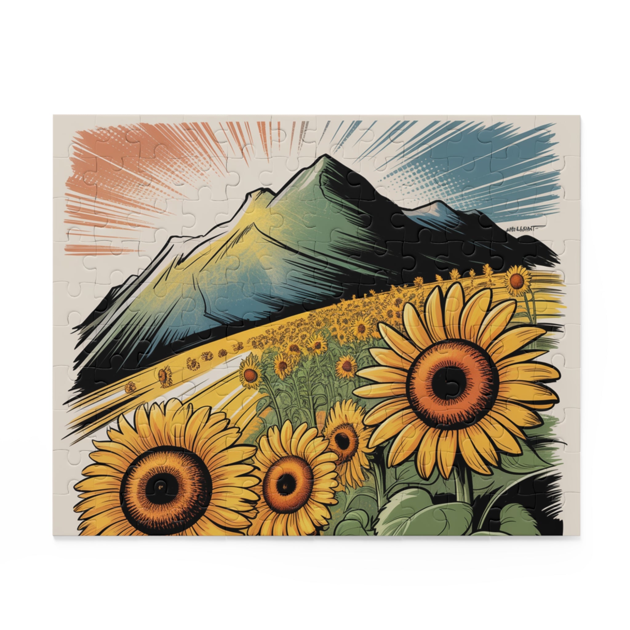 Sunflower Mountain Puzzle —