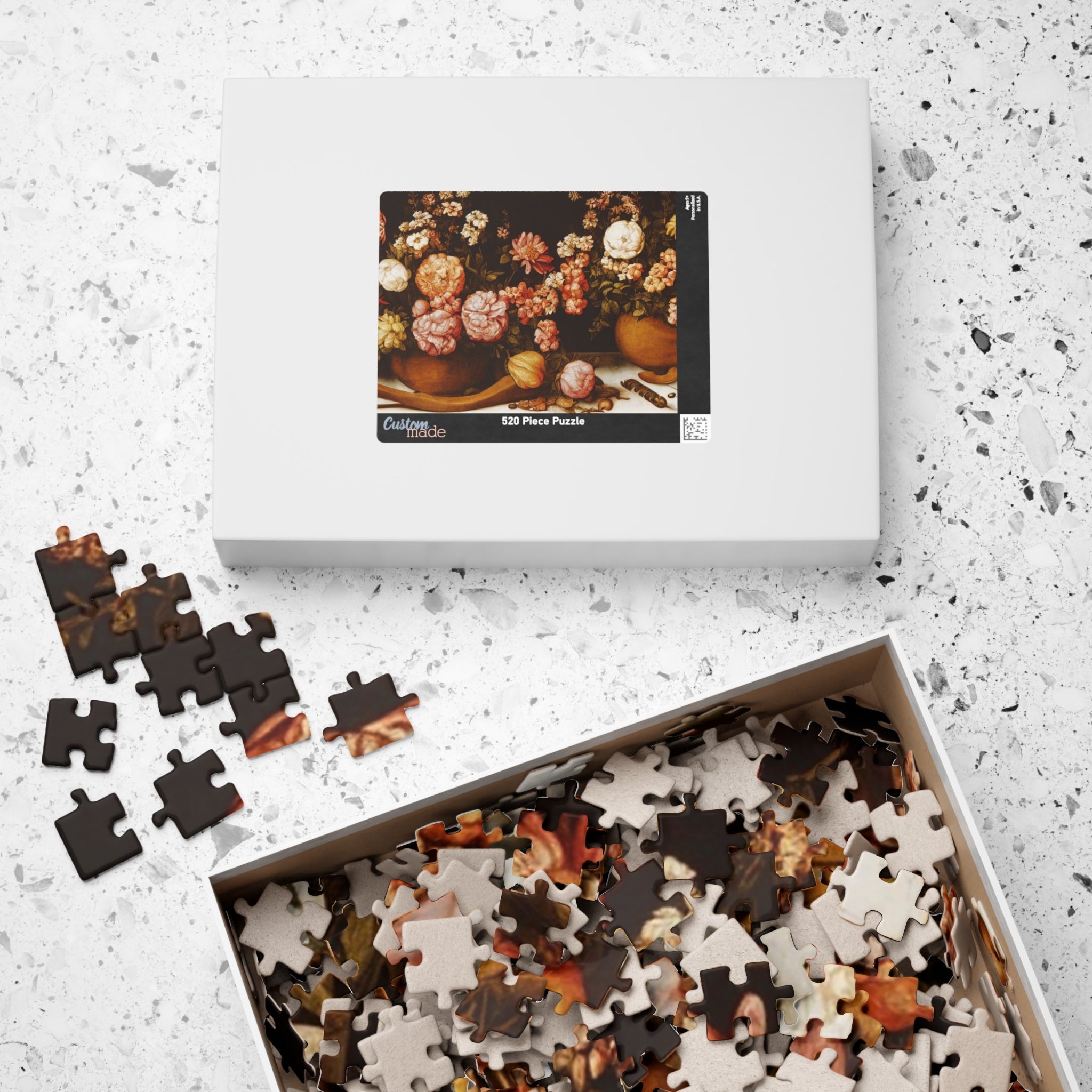 Flowers in the Shadow Puzzle Series 2 of 4 (110, 252, 520, 1014-piece)