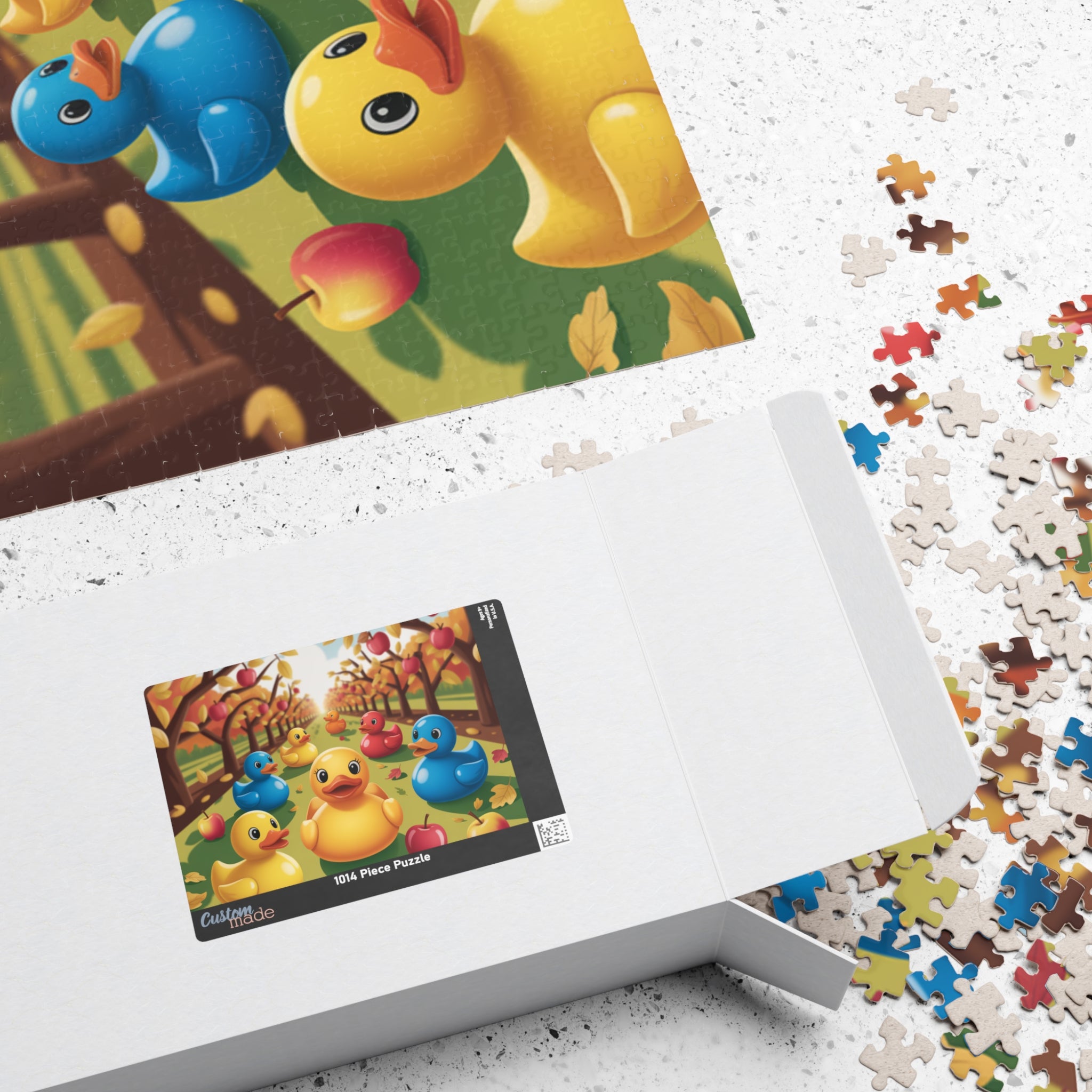 Autumn Apples Puzzle, Fun Family Activity, Perfect for Thanksgiving, Cozy Nights In, Unique Gift Idea, Seasonal Decor