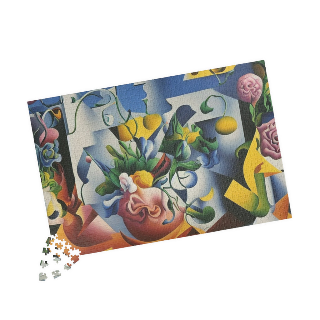 Abstract Flowers Series 4 Puzzle (110, 252, 520, 1014-piece)
