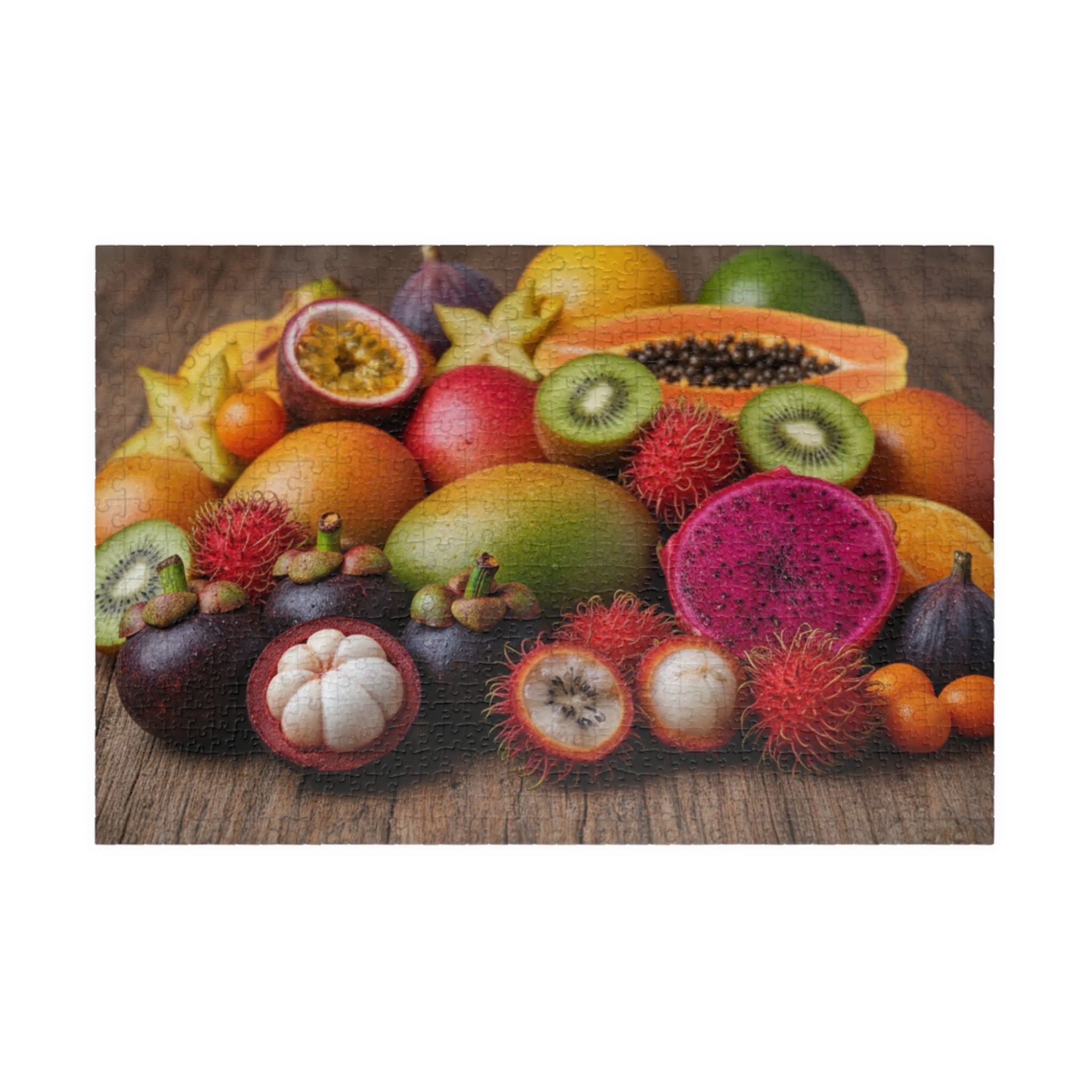 Tropical Fruit Photo Puzzle — 520/1014/252/110-Piece Jigsaw Gift