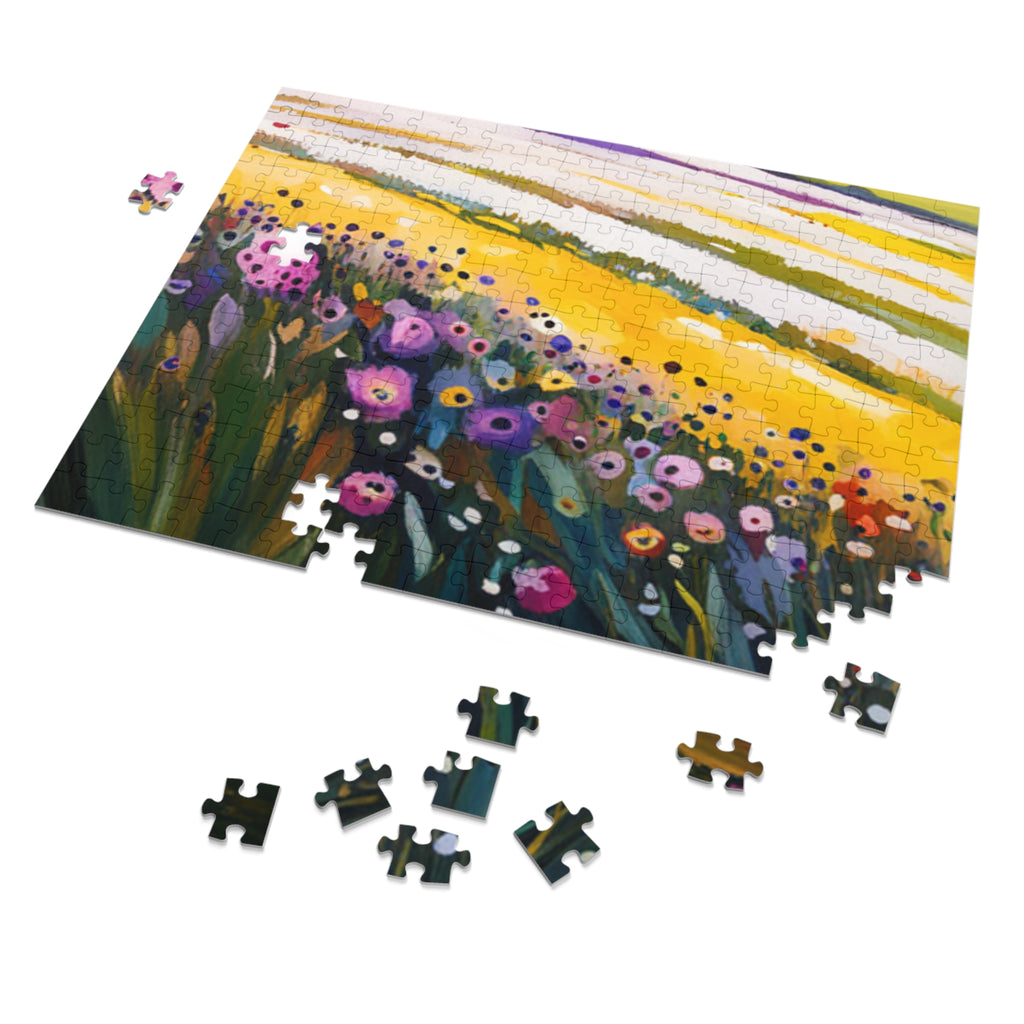 Field of Flower Jigsaw Puzzle (30, 110, 252, 500,1000-Piece)