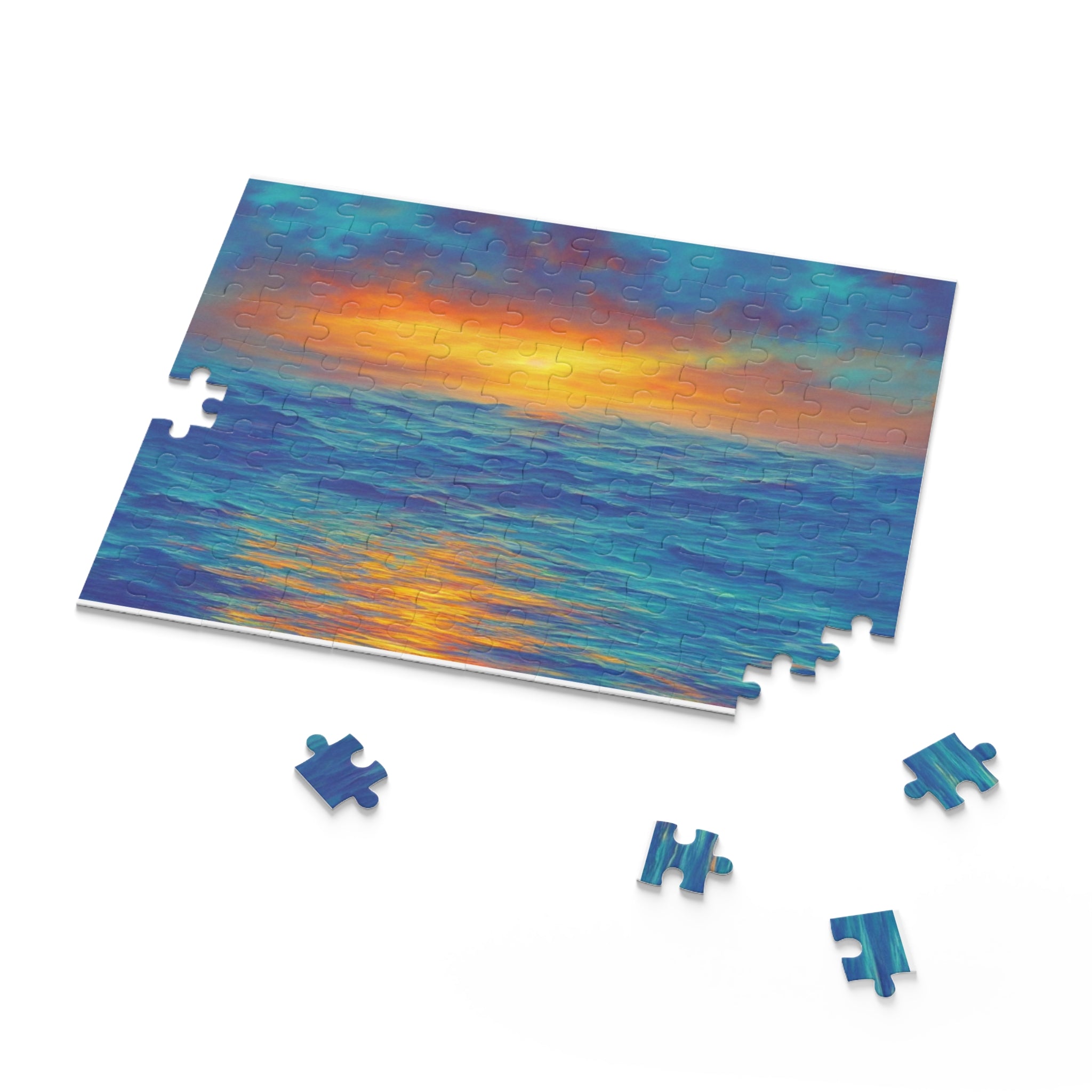 Ocean Sunrise Puzzle Series 4