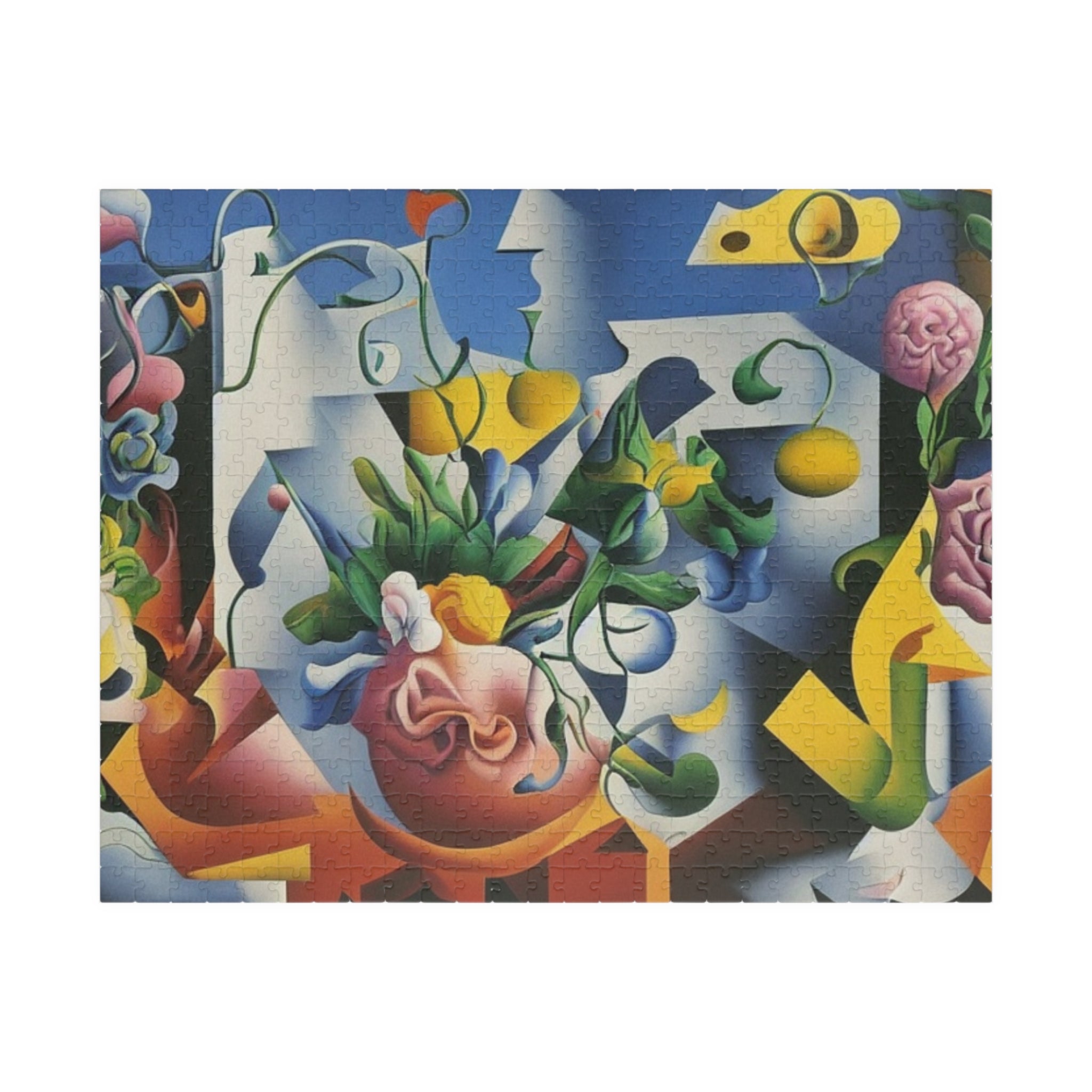 Abstract Flowers Series 4 Puzzle (110, 252, 520, 1014-piece)