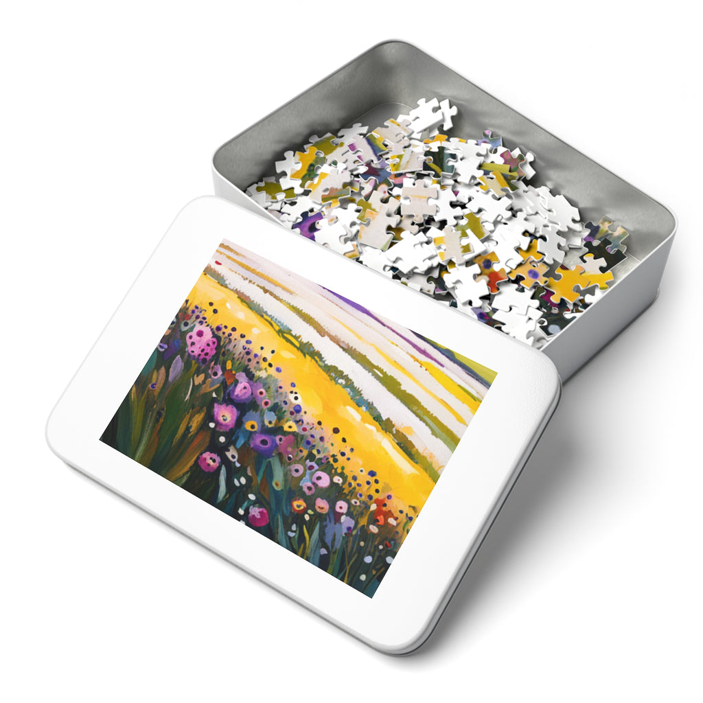 Field of Flower Jigsaw Puzzle (30, 110, 252, 500,1000-Piece)