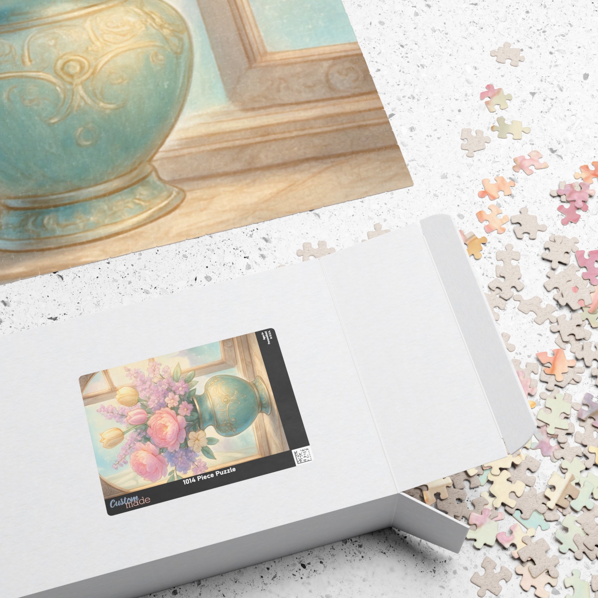 Floral Window Bouquet Puzzle —