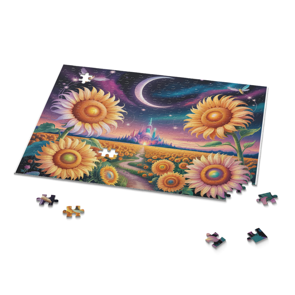 Sunflower Moonlight Puzzle —