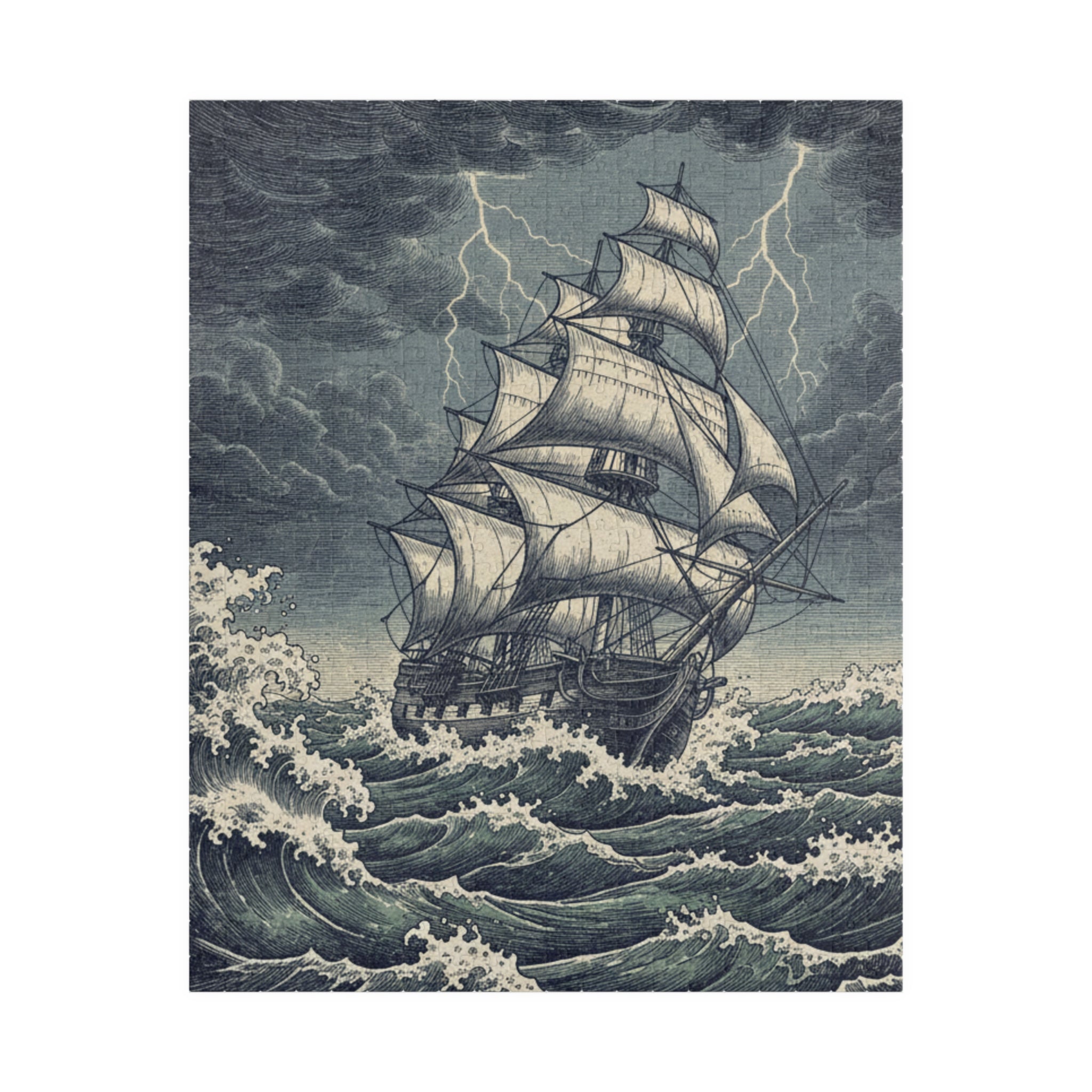 Stormy Seas Ship Puzzle —