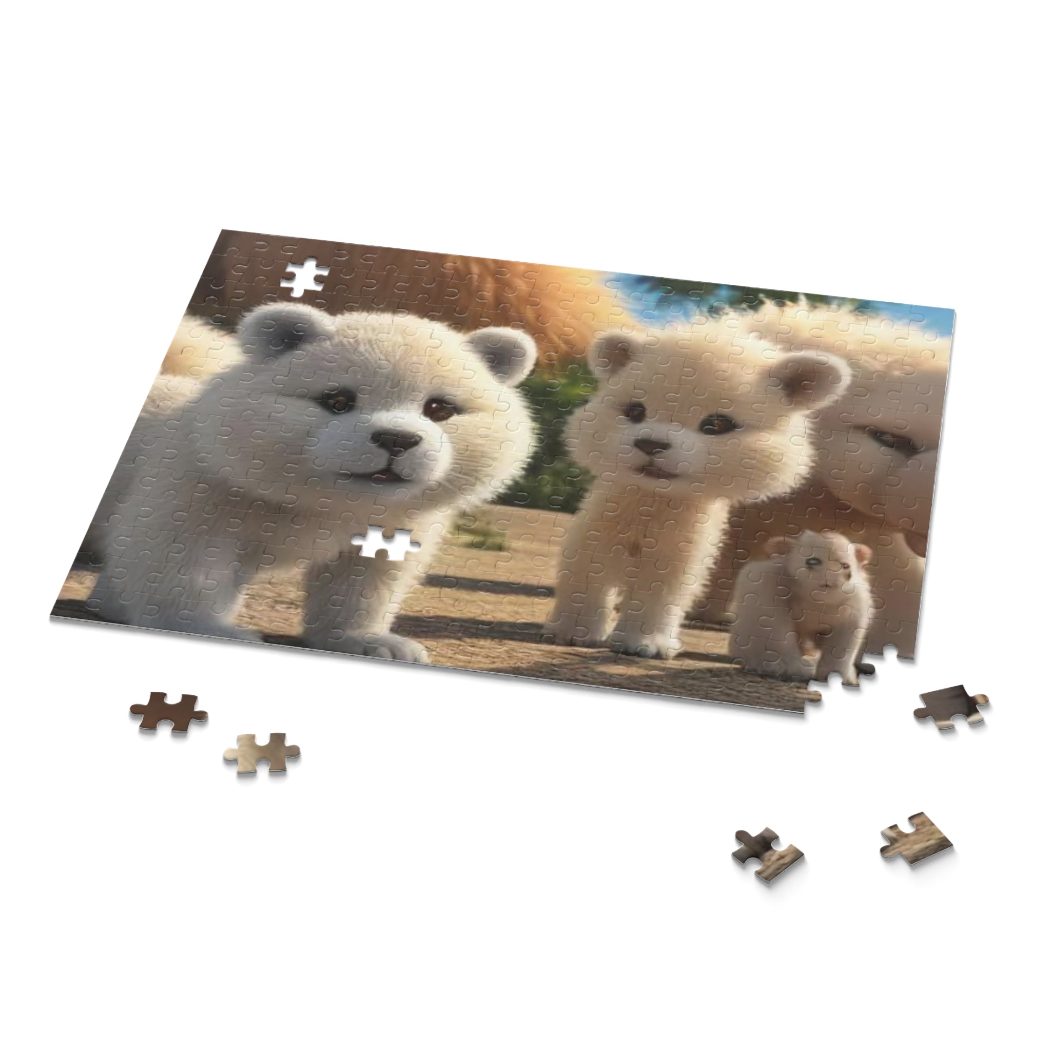 Fluffy Carton Critter Puzzle