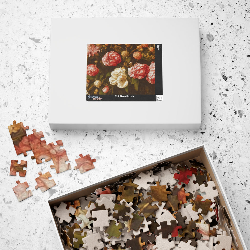 Floral Still Life 3 Puzzle (110, 252, 520, 1014-piece)