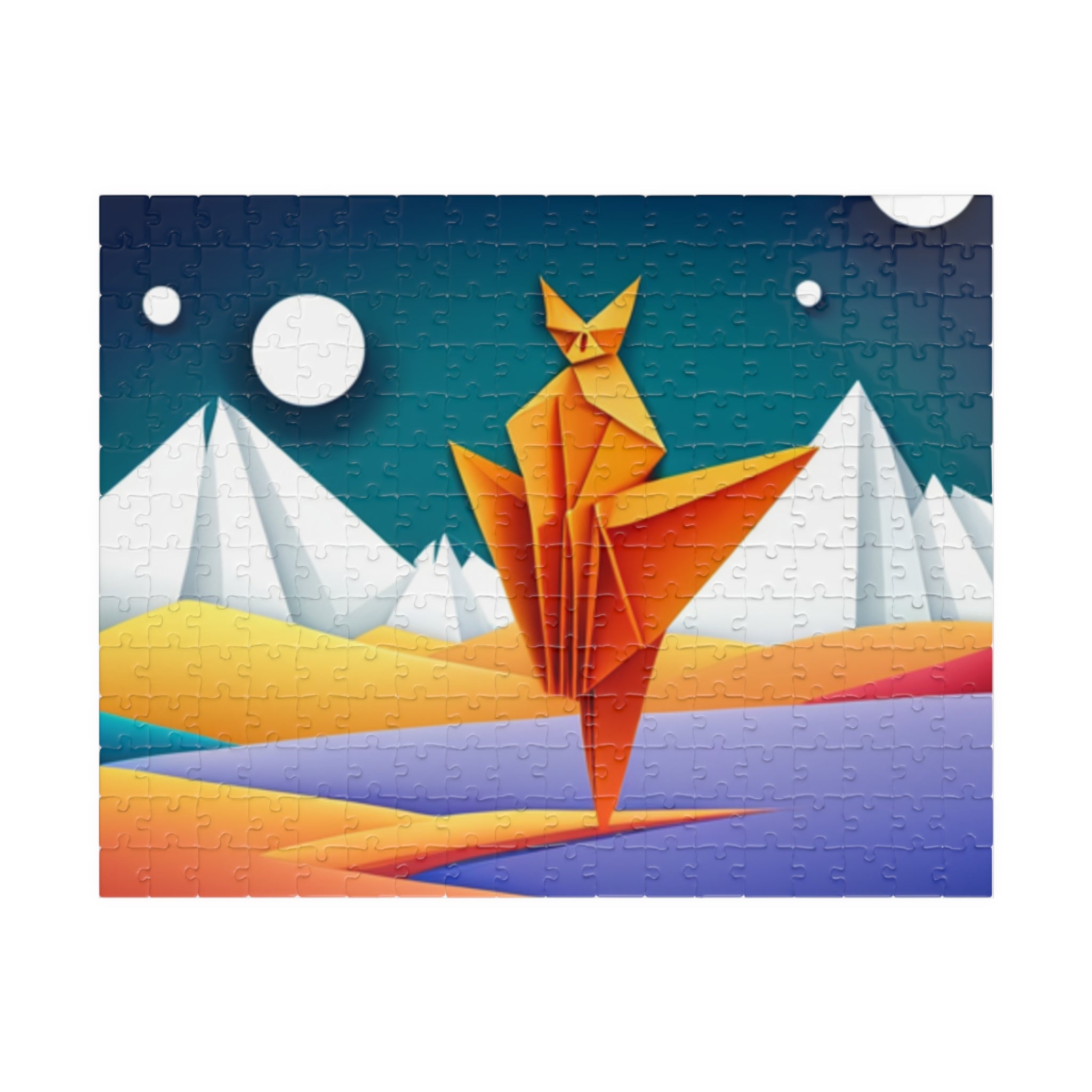 Children's Origami Animals Puzzle