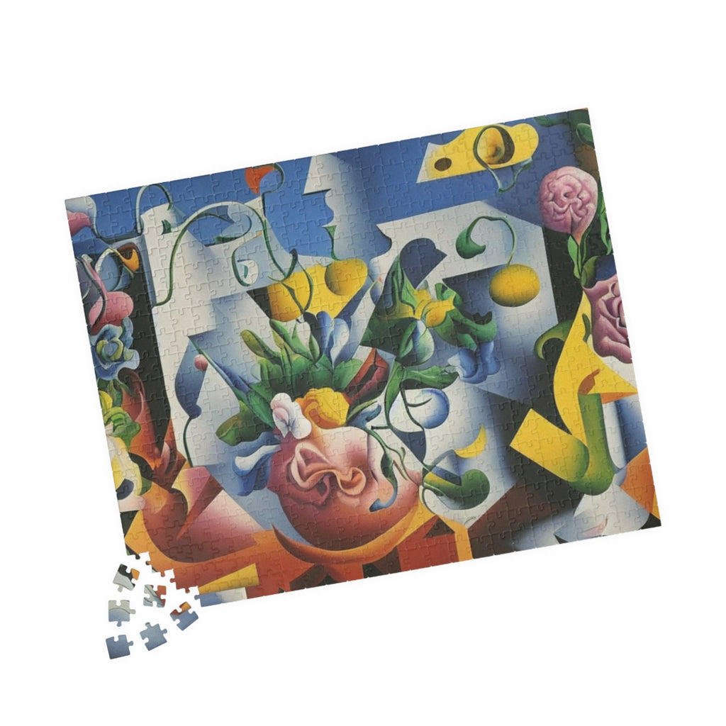 Abstract Flowers Series 4 Puzzle (110, 252, 520, 1014-piece)