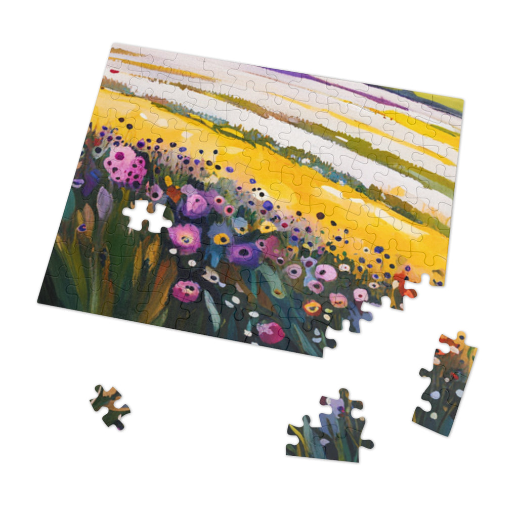 Field of Flower Jigsaw Puzzle (30, 110, 252, 500,1000-Piece)