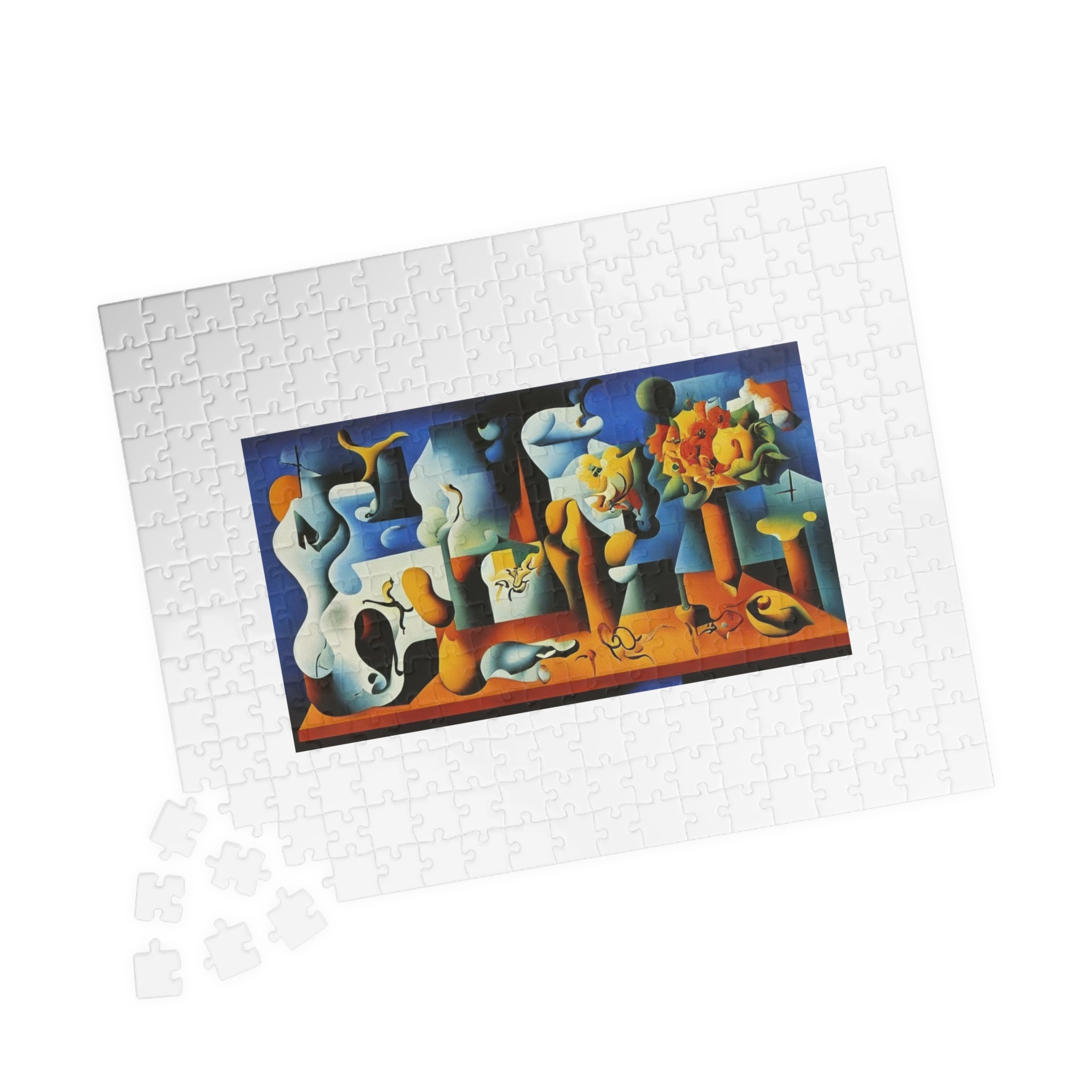 Abstract Flowers Series 2 Puzzle (110, 252, 520, 1014-piece)