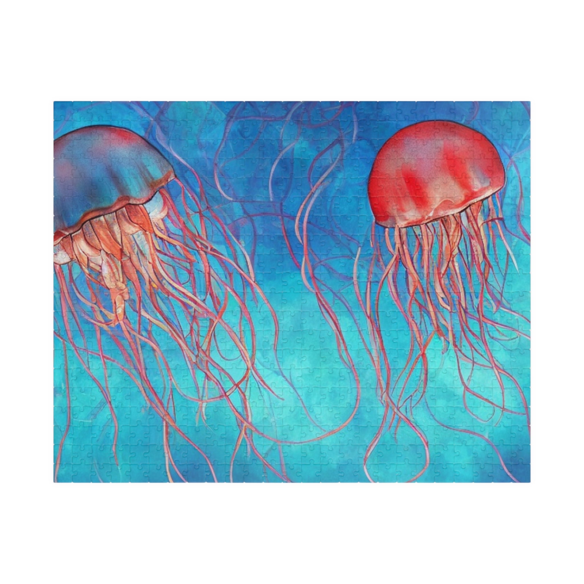 Vibrant Jellyfish Puzzle