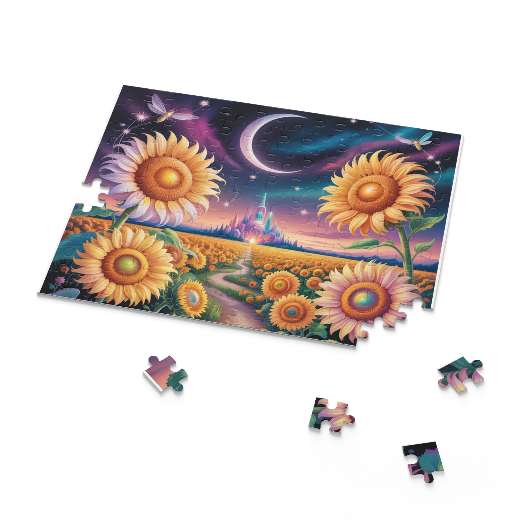 Sunflower Moonlight Puzzle —