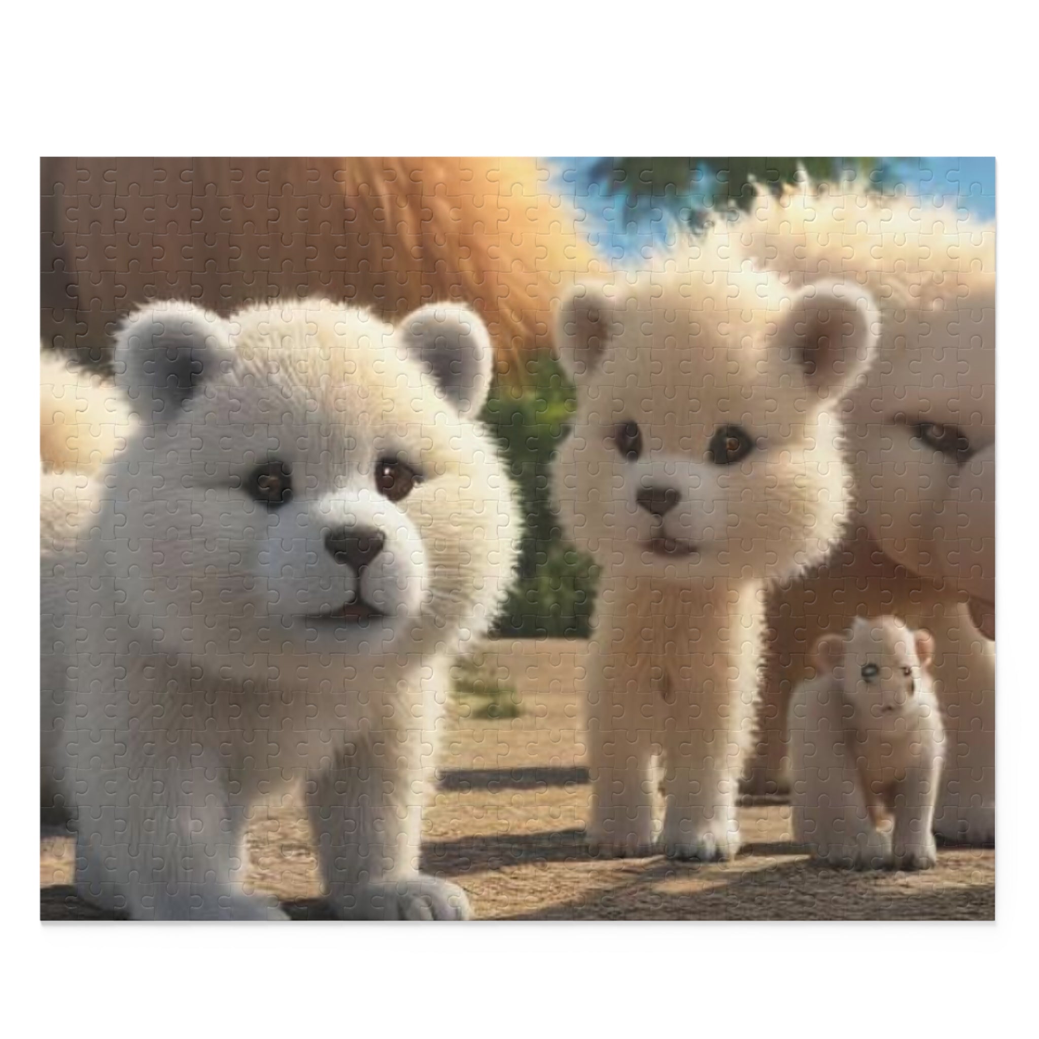 Fluffy Carton Critter Puzzle