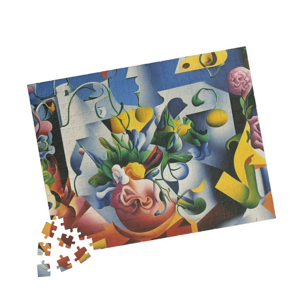 Abstract Flowers Series 4 Puzzle (110, 252, 520, 1014-piece)