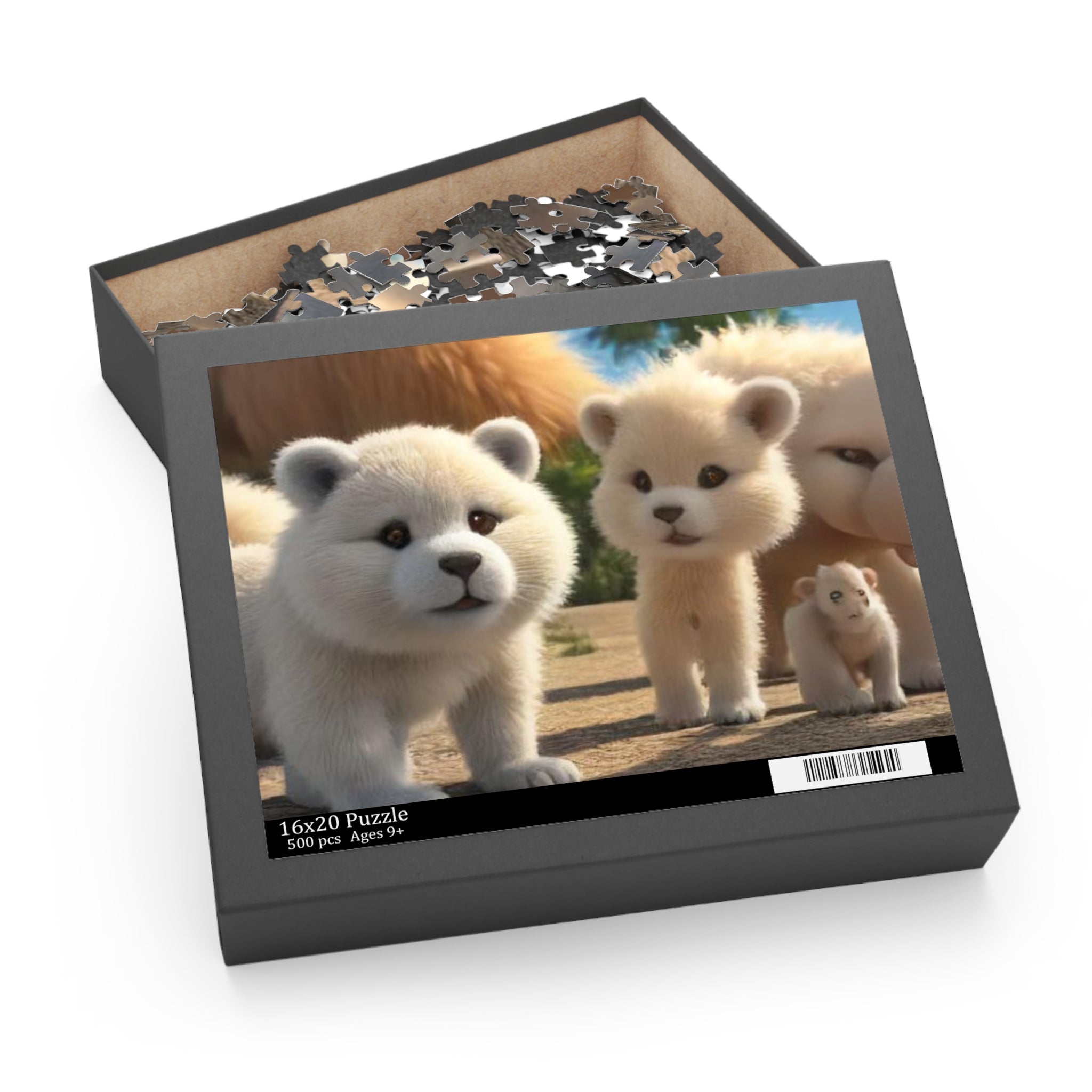 Fluffy Carton Critter Puzzle