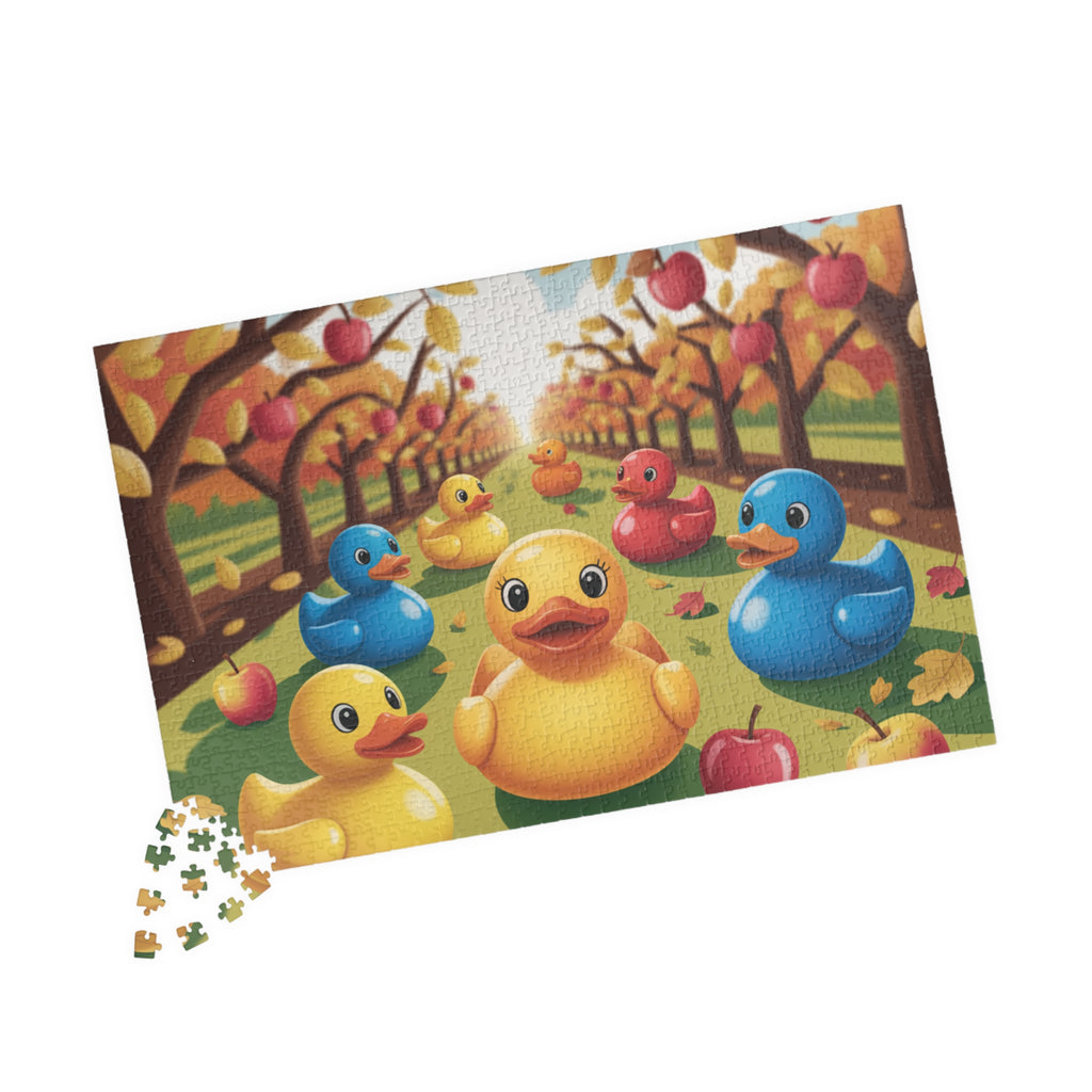 Autumn Apples Puzzle, Fun Family Activity, Perfect for Thanksgiving, Cozy Nights In, Unique Gift Idea, Seasonal Decor
