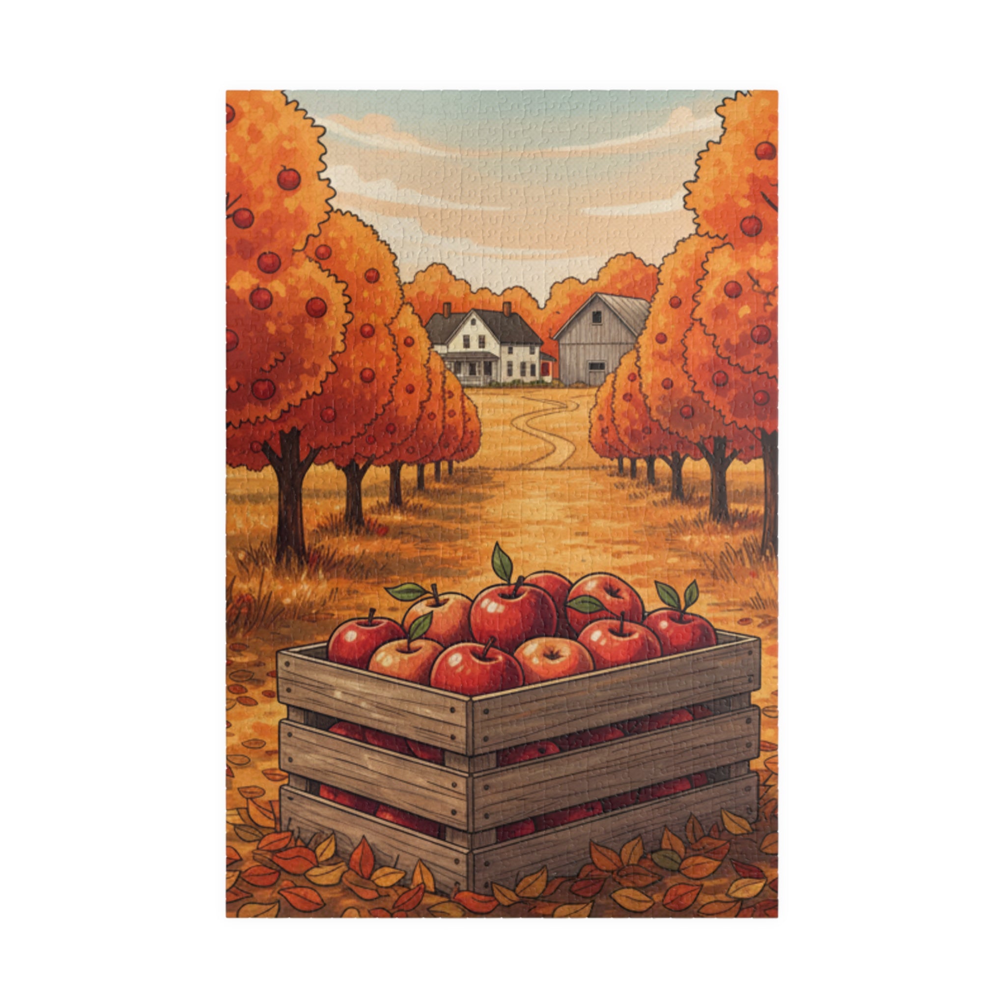 Fall in New England Puzzle (110, 252, 520, 1014-piece)