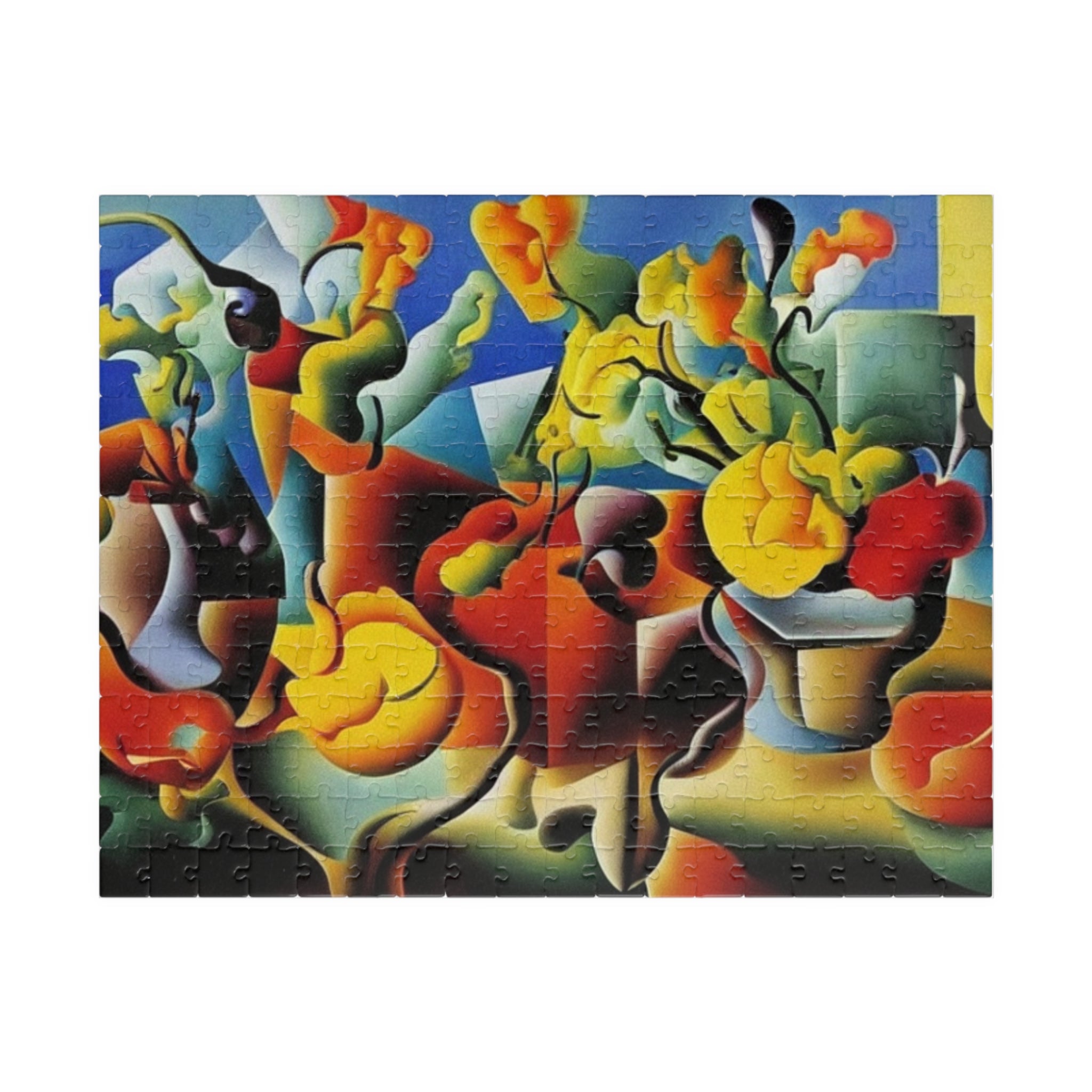 Abstract Flowers Series 3 Puzzle (110, 252, 520, 1014-piece)