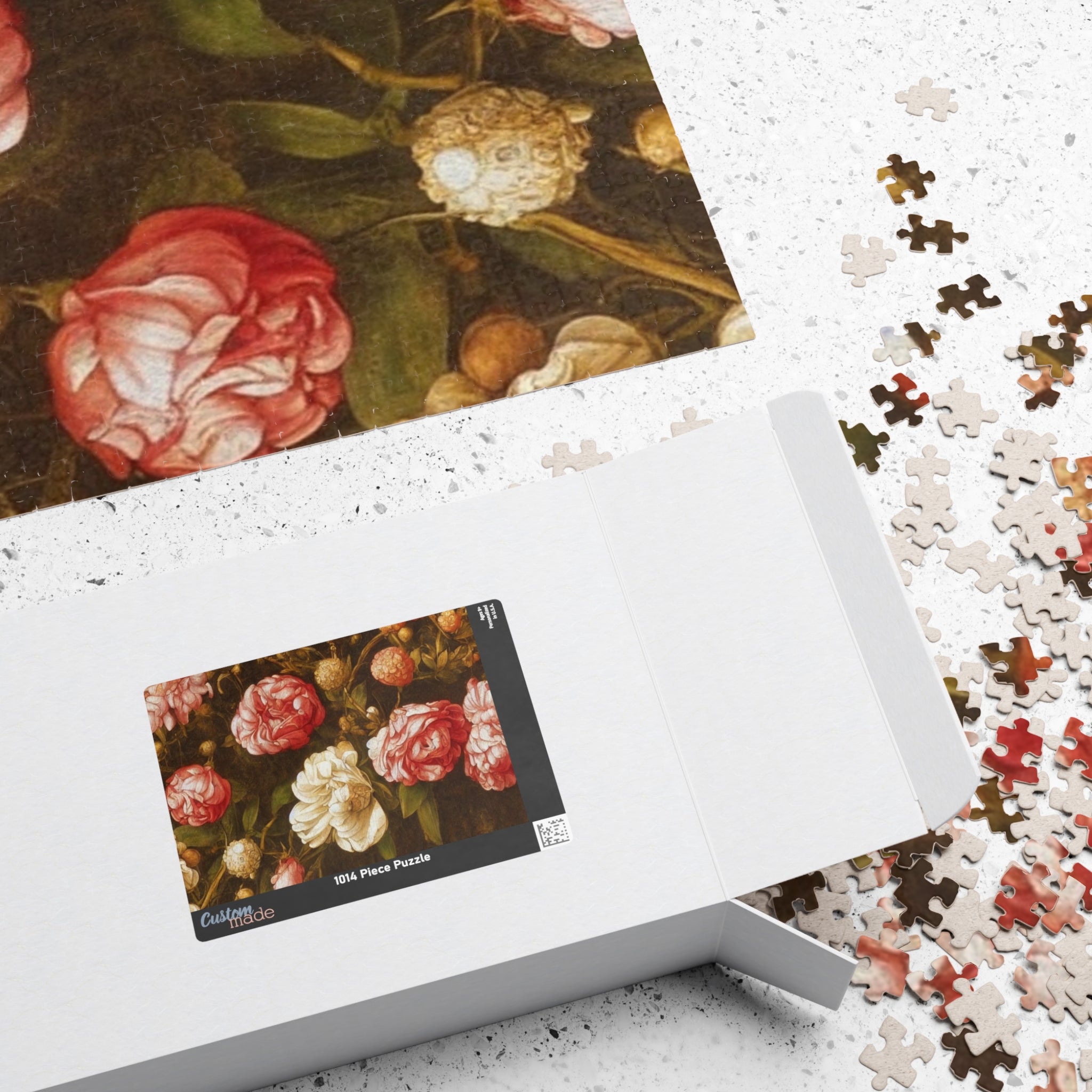 Floral Still Life 3 Puzzle (110, 252, 520, 1014-piece)