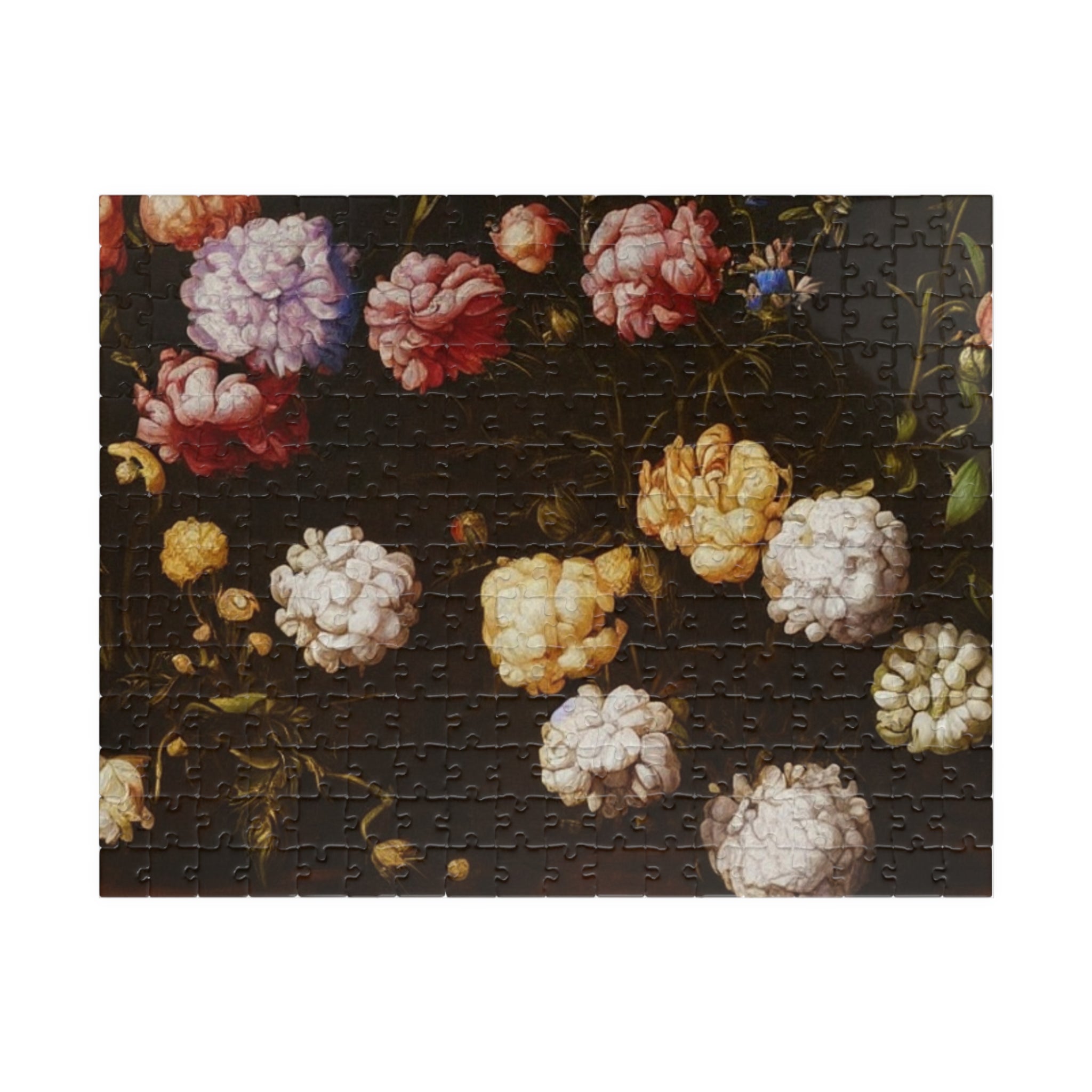 Flowers in the shadows Series 1 of 4 Puzzle (110, 252, 520, 1014-piece)