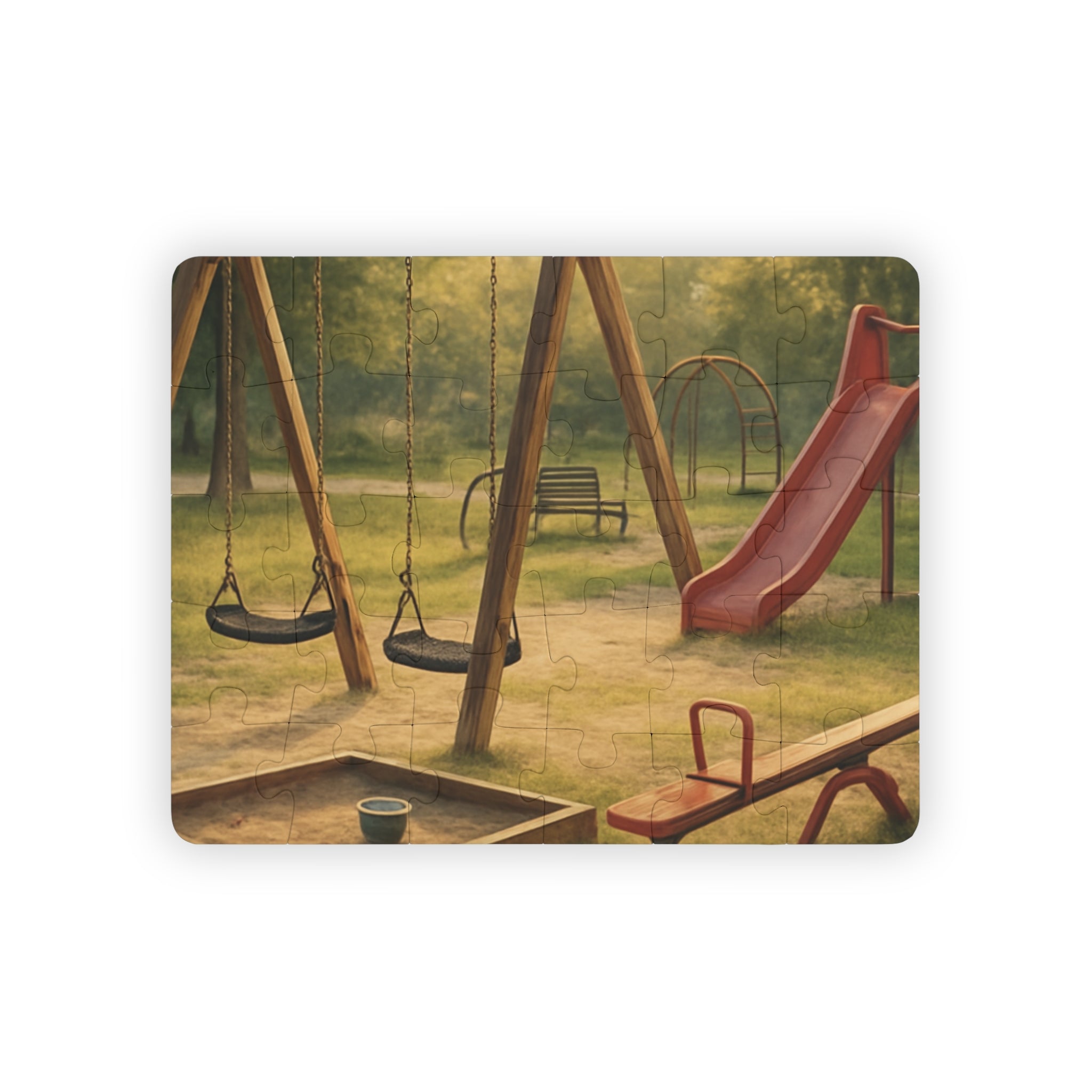 Playground Scene 30-Piece Kids Puzzle —
