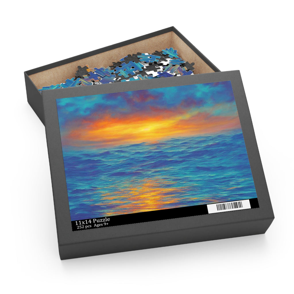 Ocean Sunrise Puzzle Series 4