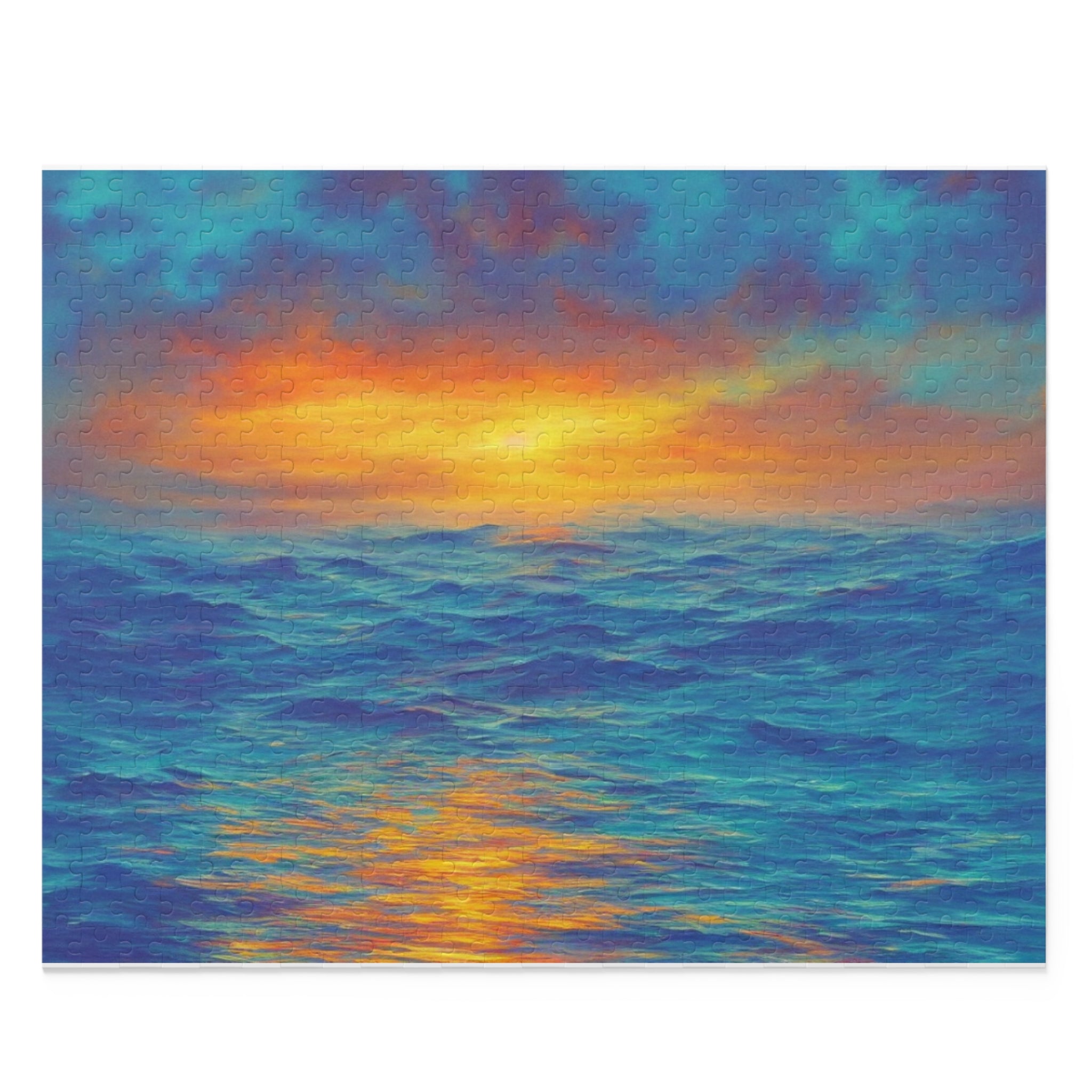 Ocean Sunrise Puzzle Series 4