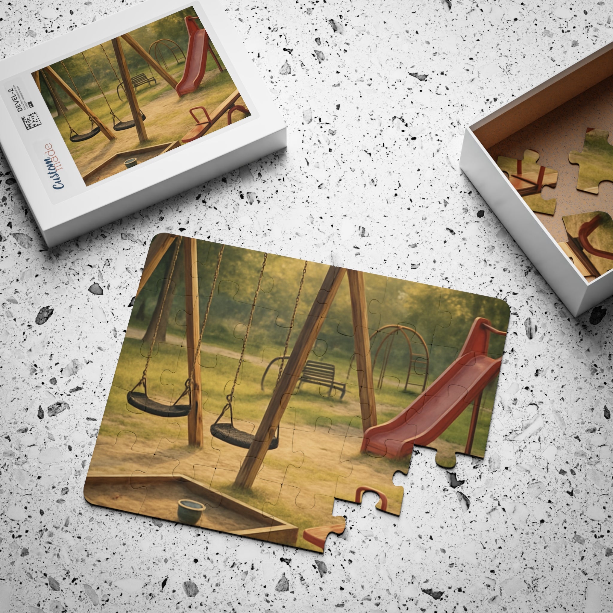 Playground Scene 30-Piece Kids Puzzle —