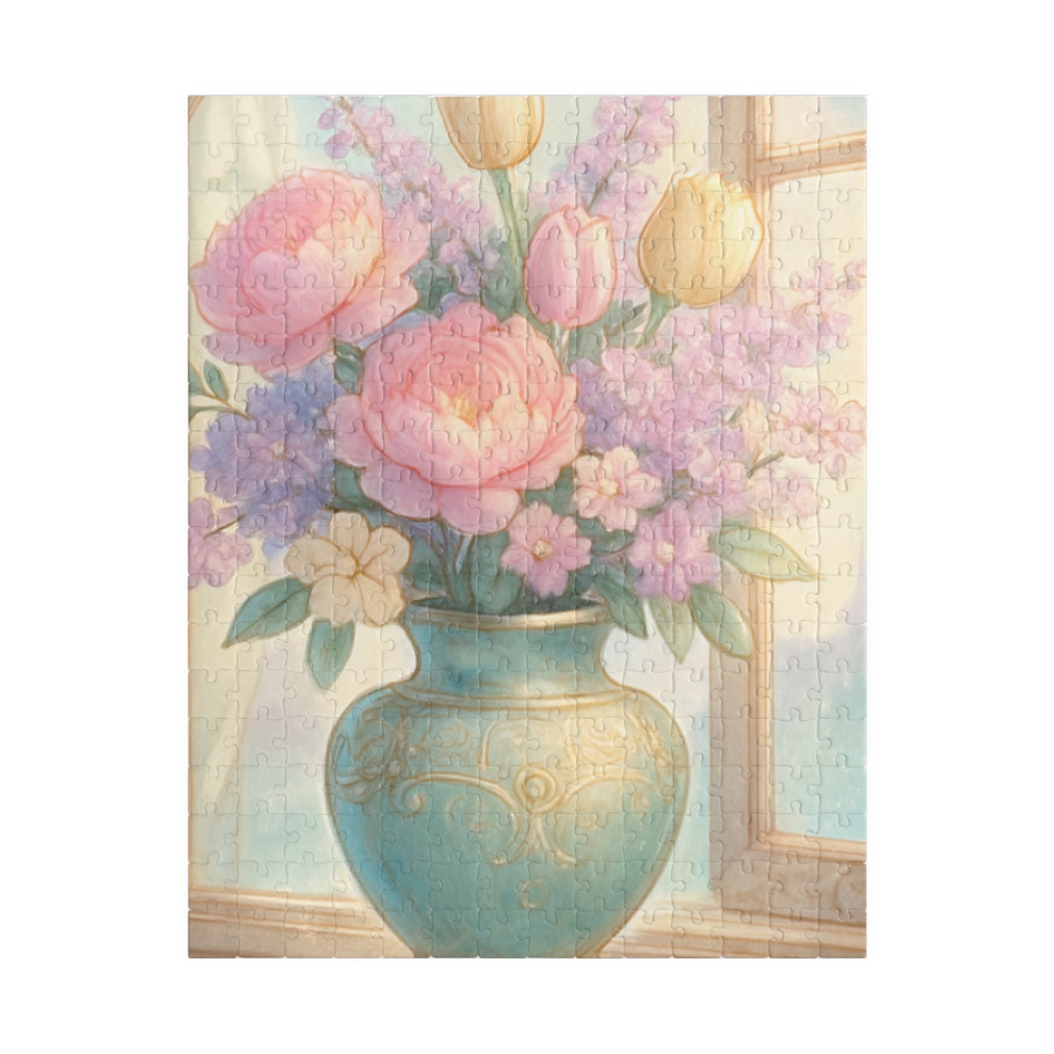 Floral Window Bouquet Puzzle —