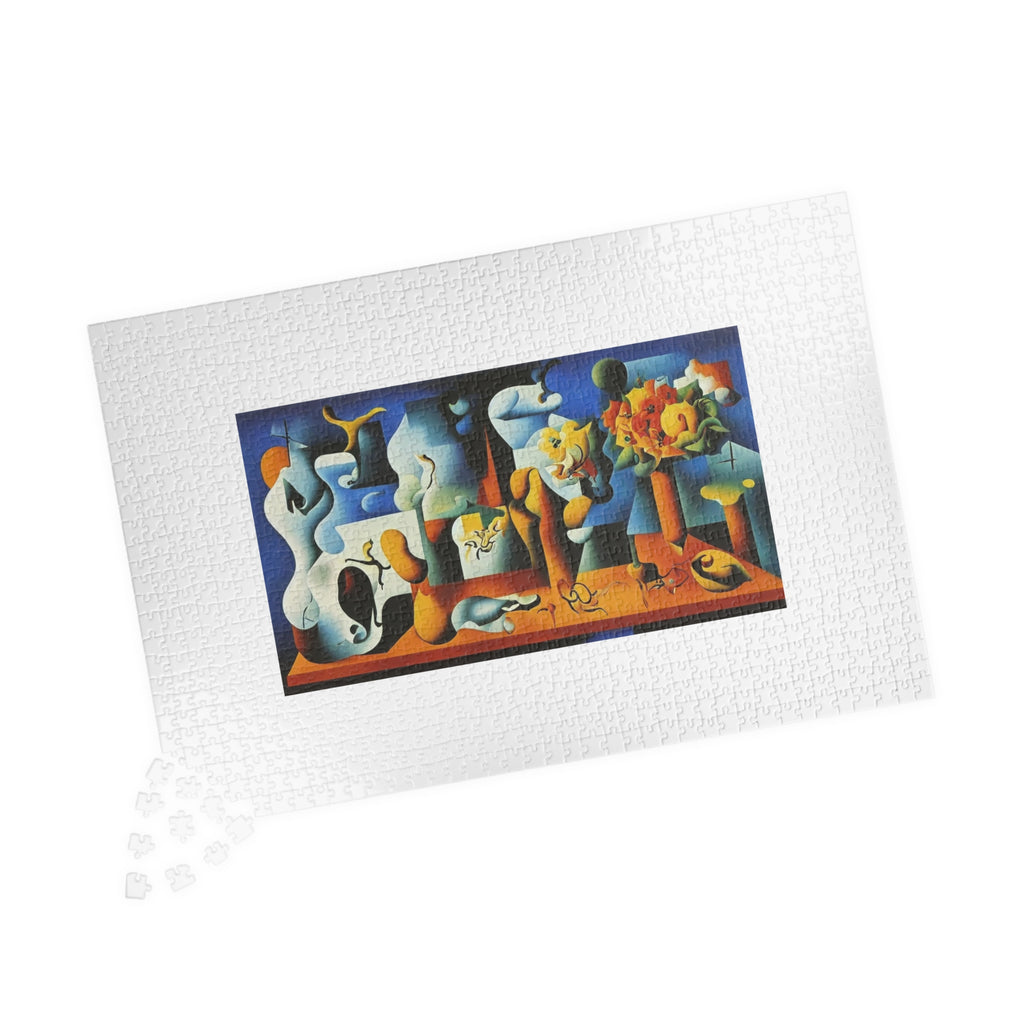 Abstract Flowers Series 2 Puzzle (110, 252, 520, 1014-piece)