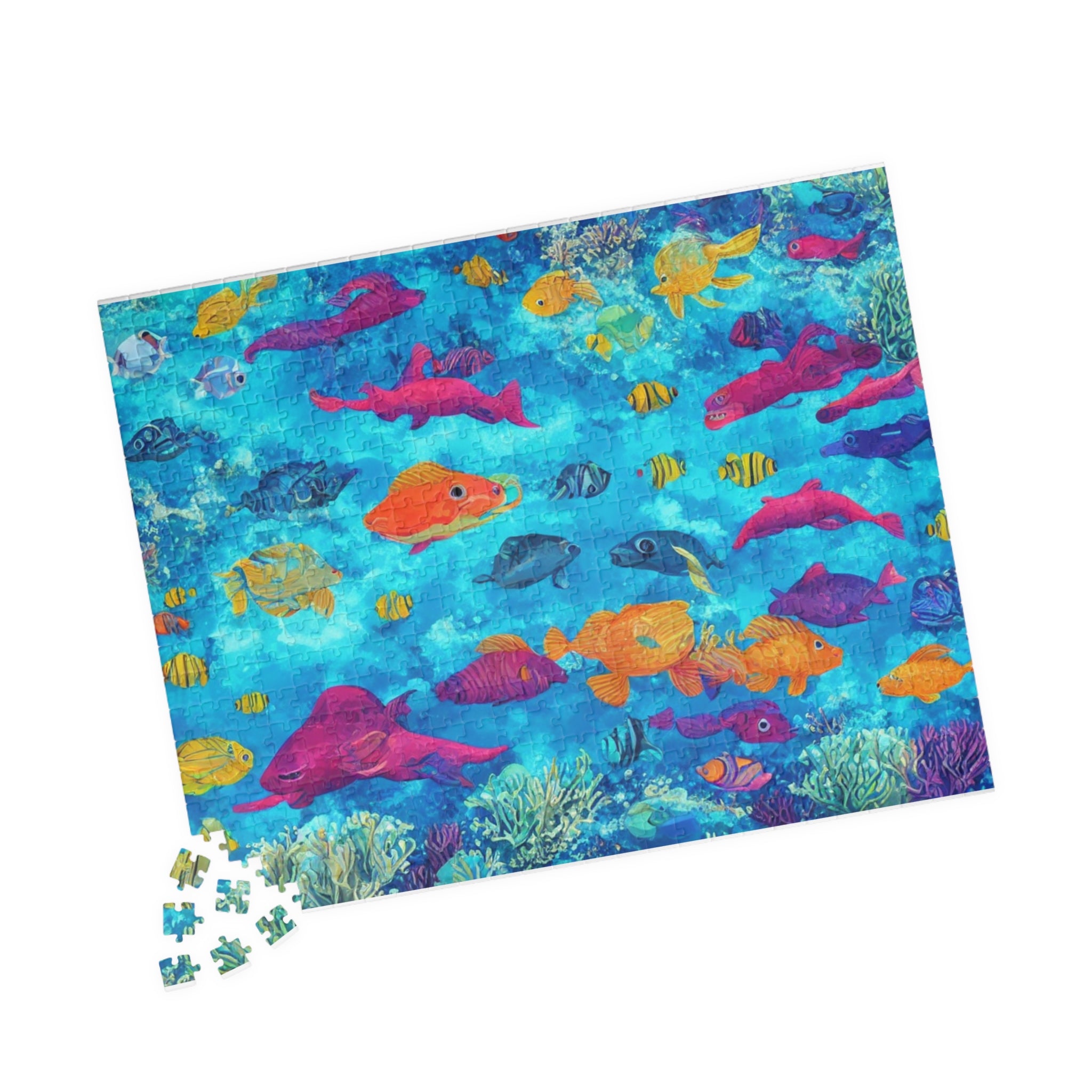 Colorful Underwater Sea life Puzzle