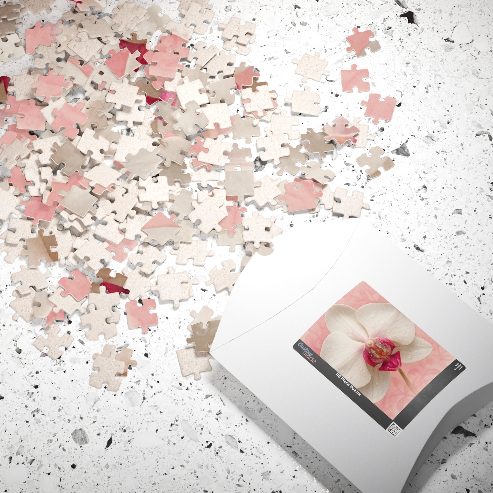 Orchid Blossom in Pink Jigsaw Puzzle —