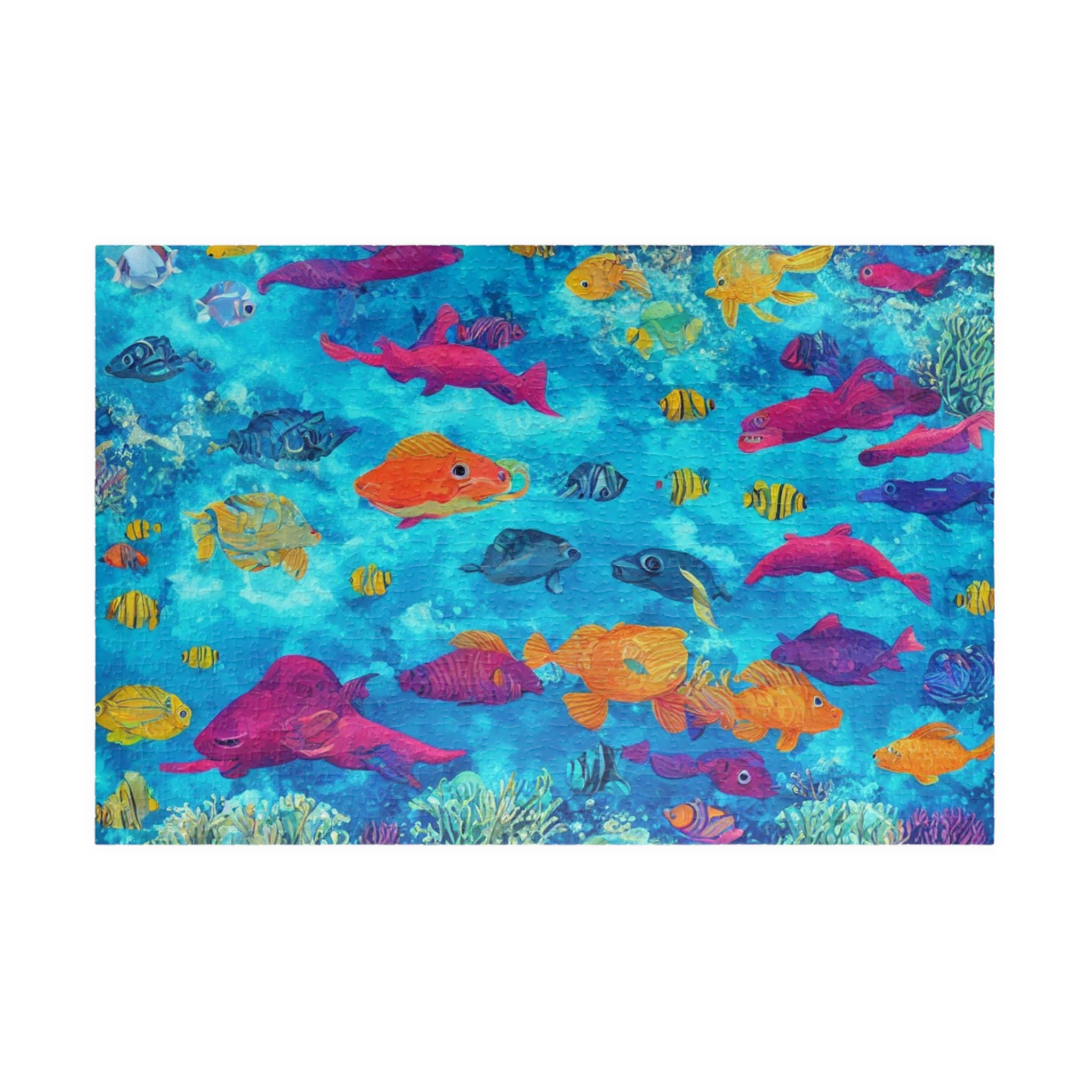 Colorful Underwater Sea life Puzzle