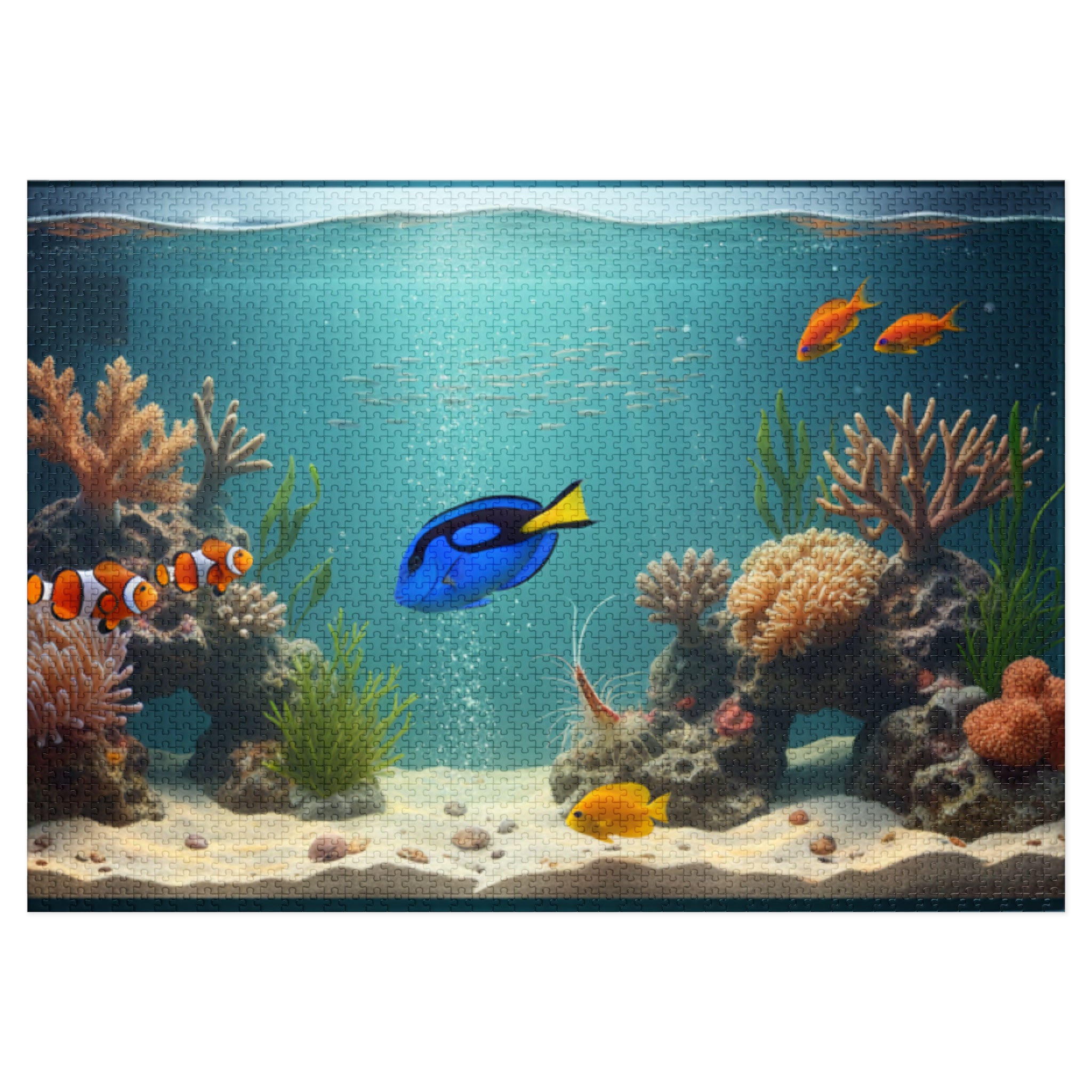 Underwater Reef Aquarium Jigsaw Puzzle —