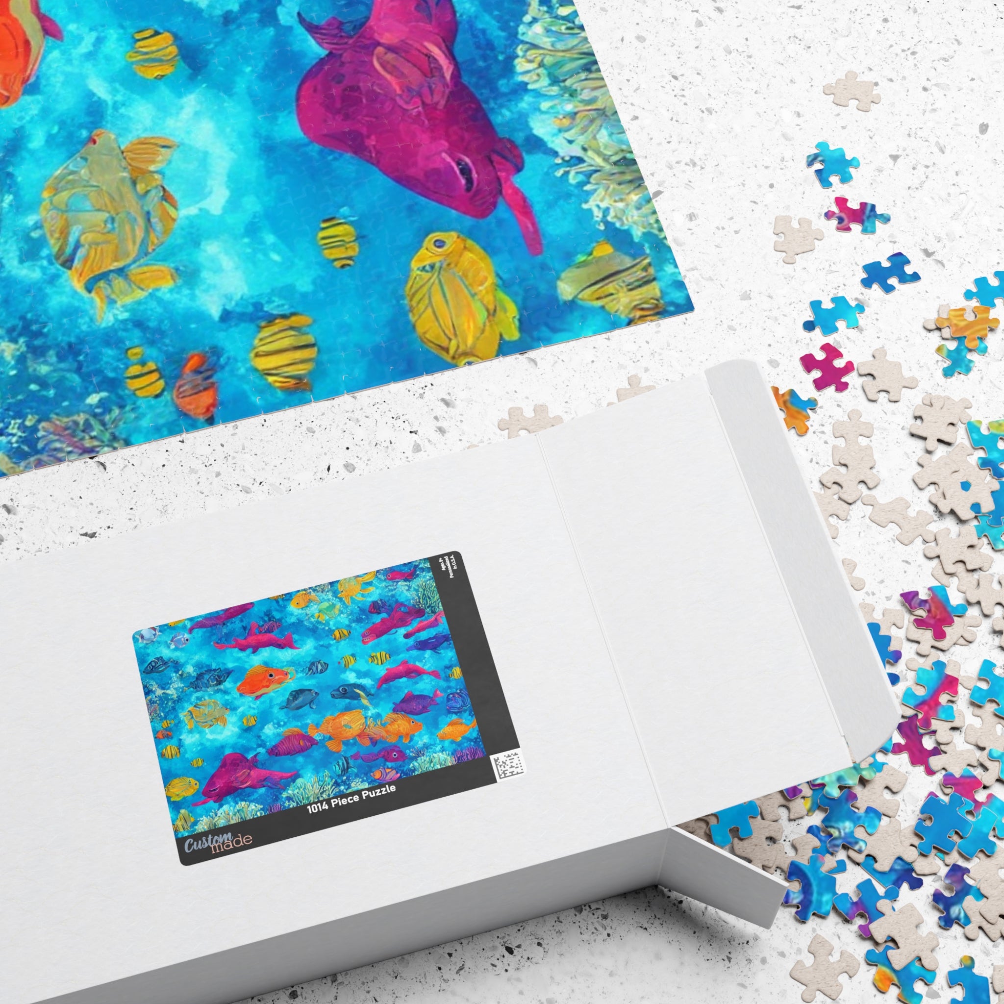 Colorful Underwater Sea life Puzzle