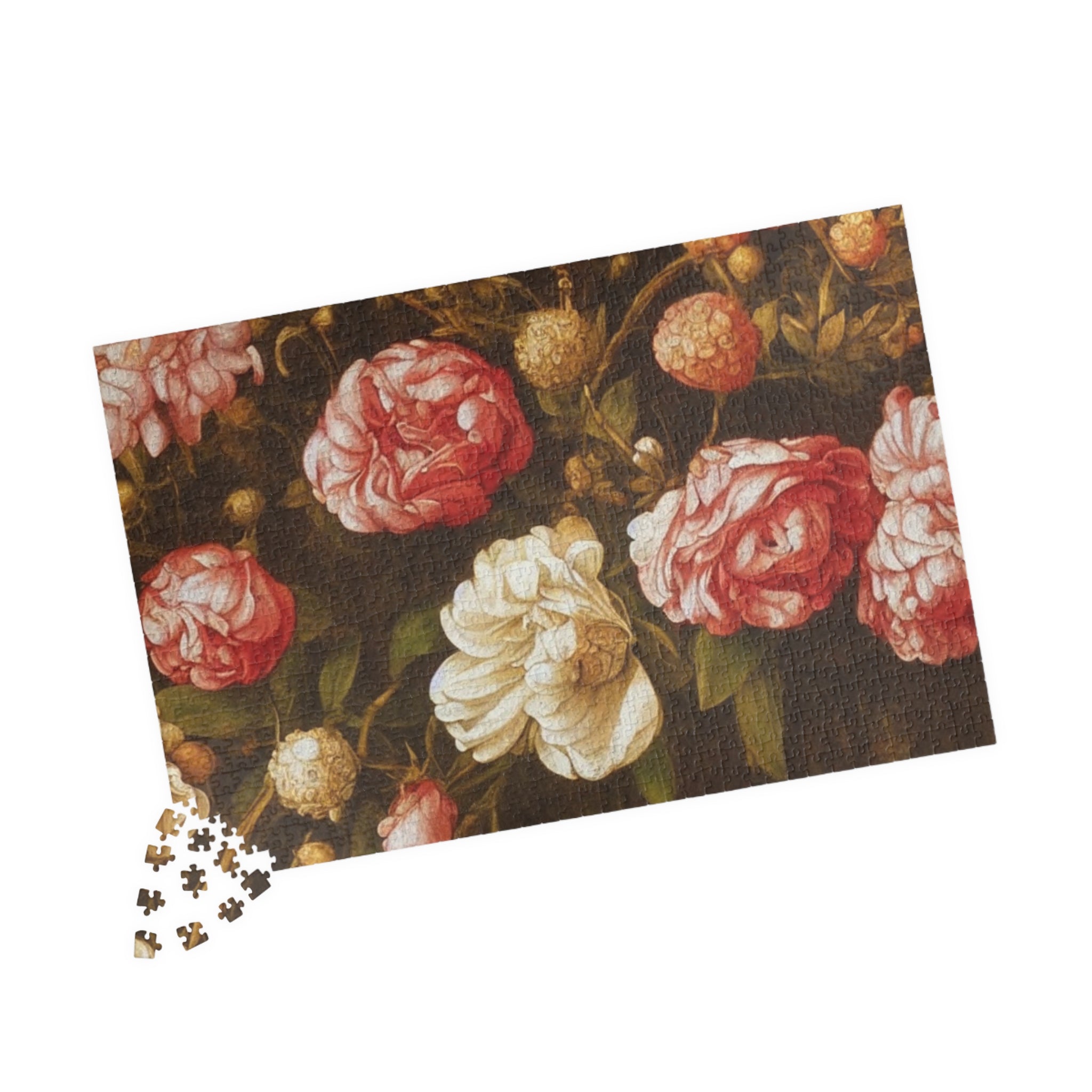Floral Still Life 3 Puzzle (110, 252, 520, 1014-piece)