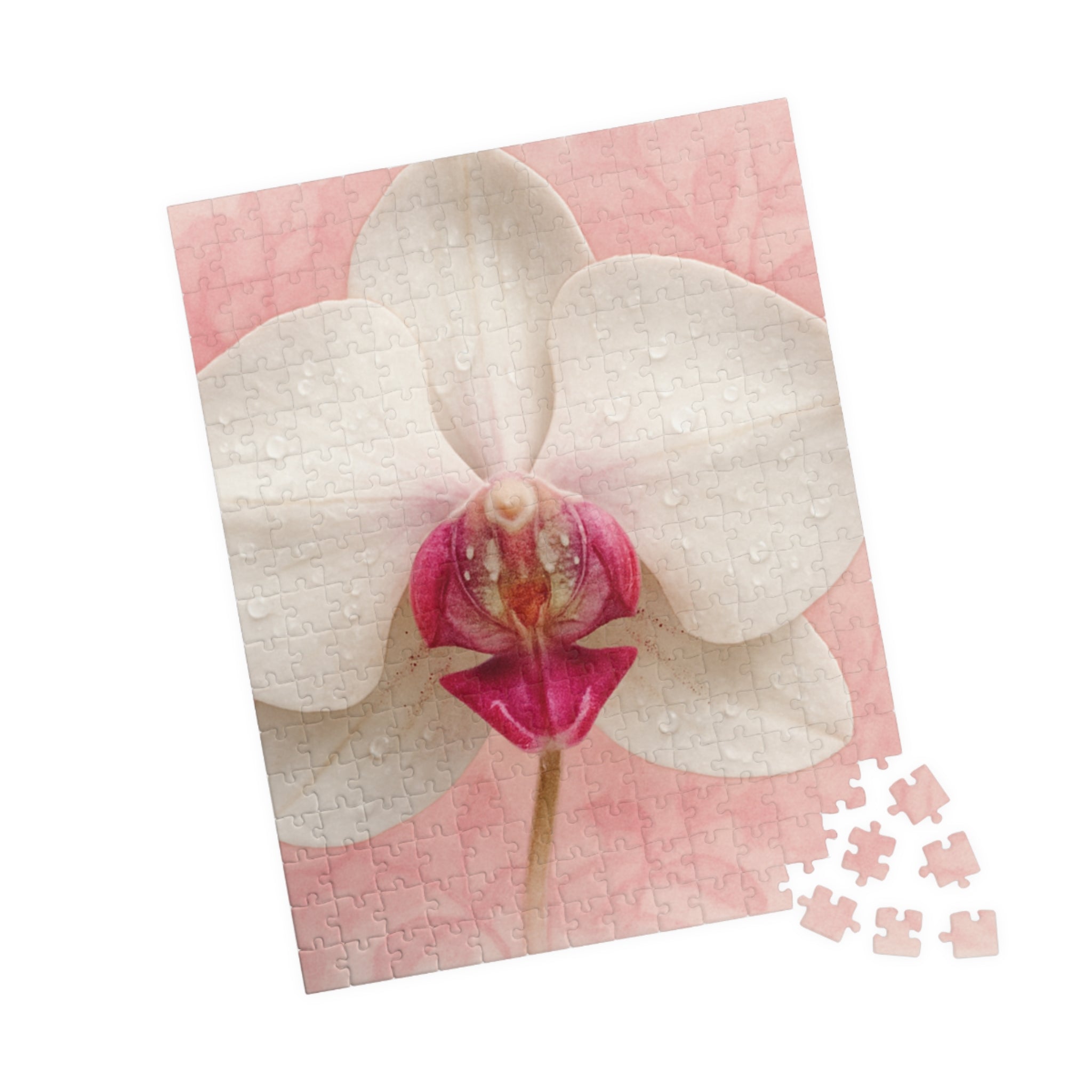 Orchid Blossom in Pink Jigsaw Puzzle —