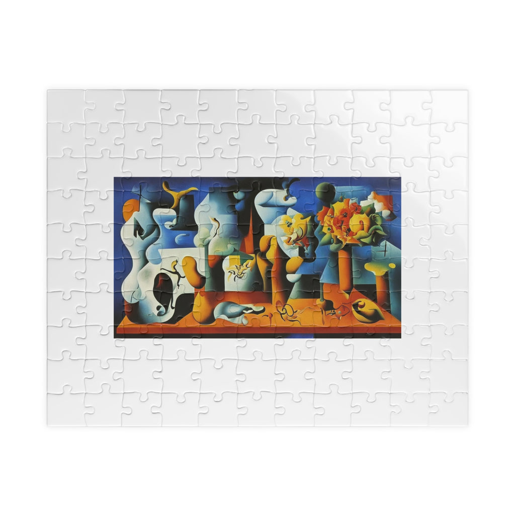 Abstract Flowers Series 2 Puzzle (110, 252, 520, 1014-piece)