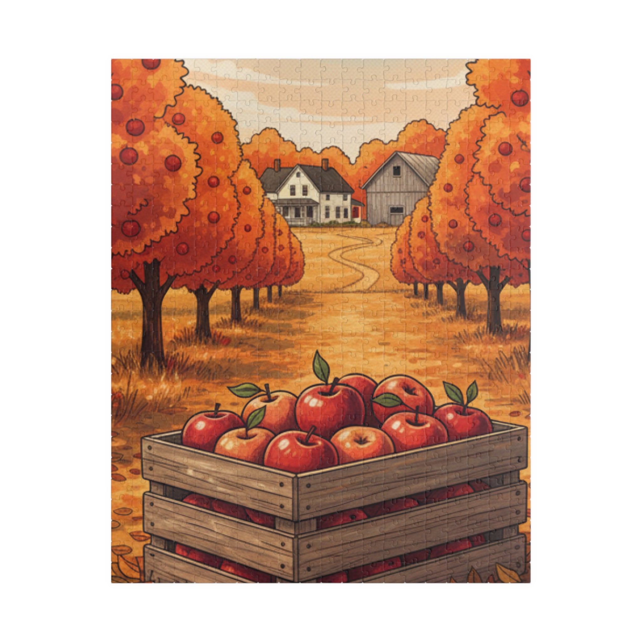 Fall in New England Puzzle (110, 252, 520, 1014-piece)